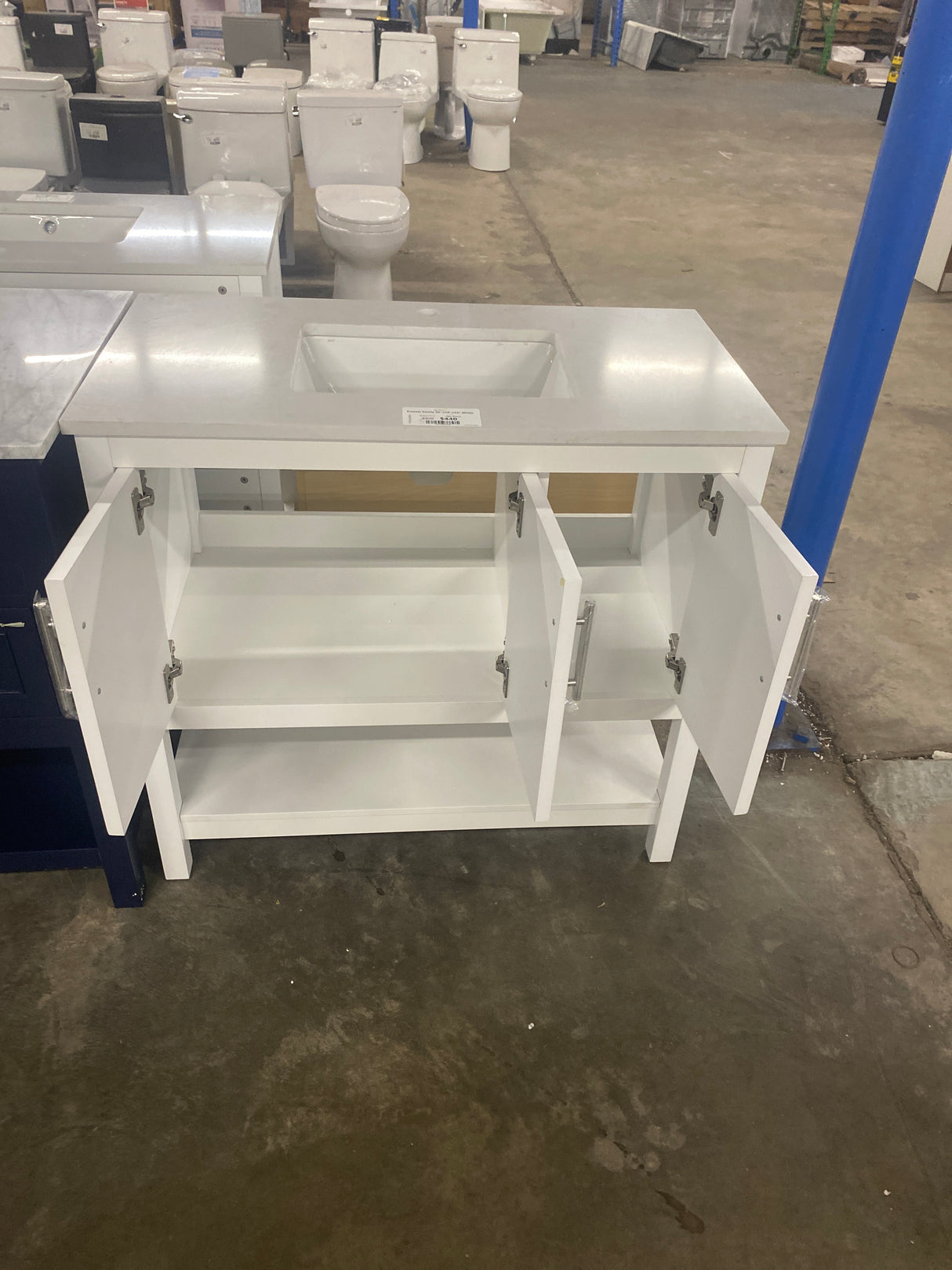 Everett Vanity 36''x19''x34" White