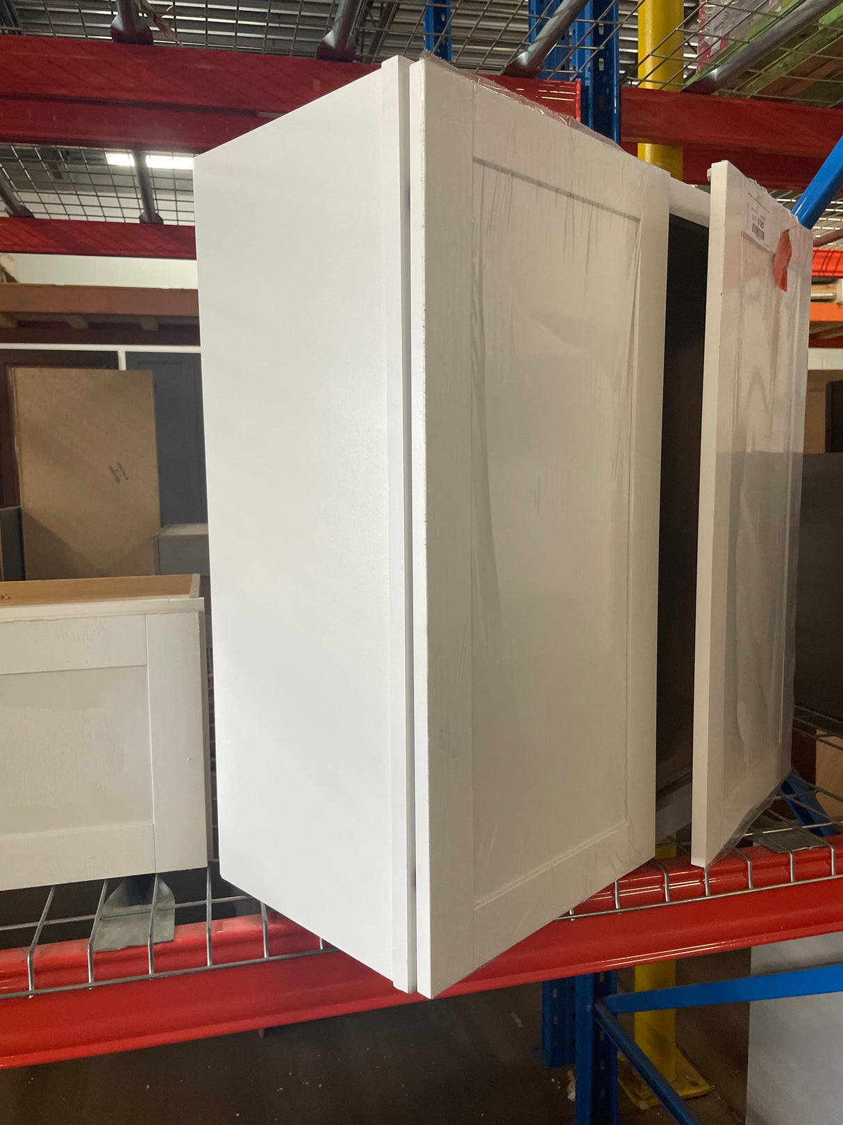 Westfield Feather White Assembled Wall Kitchen Cabinet (30 in. W x 12 in. D x 30 in. H)
