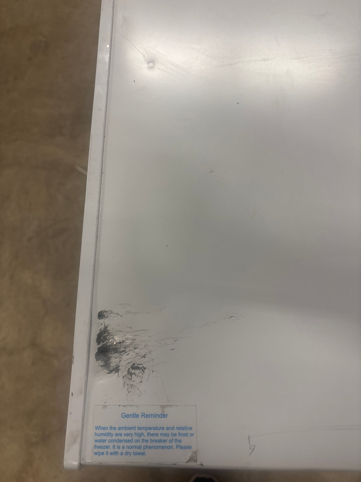 8.8 cu. ft. Hubspace Powered Manual Defrost Convertible Chest Freezer with LED Light in White