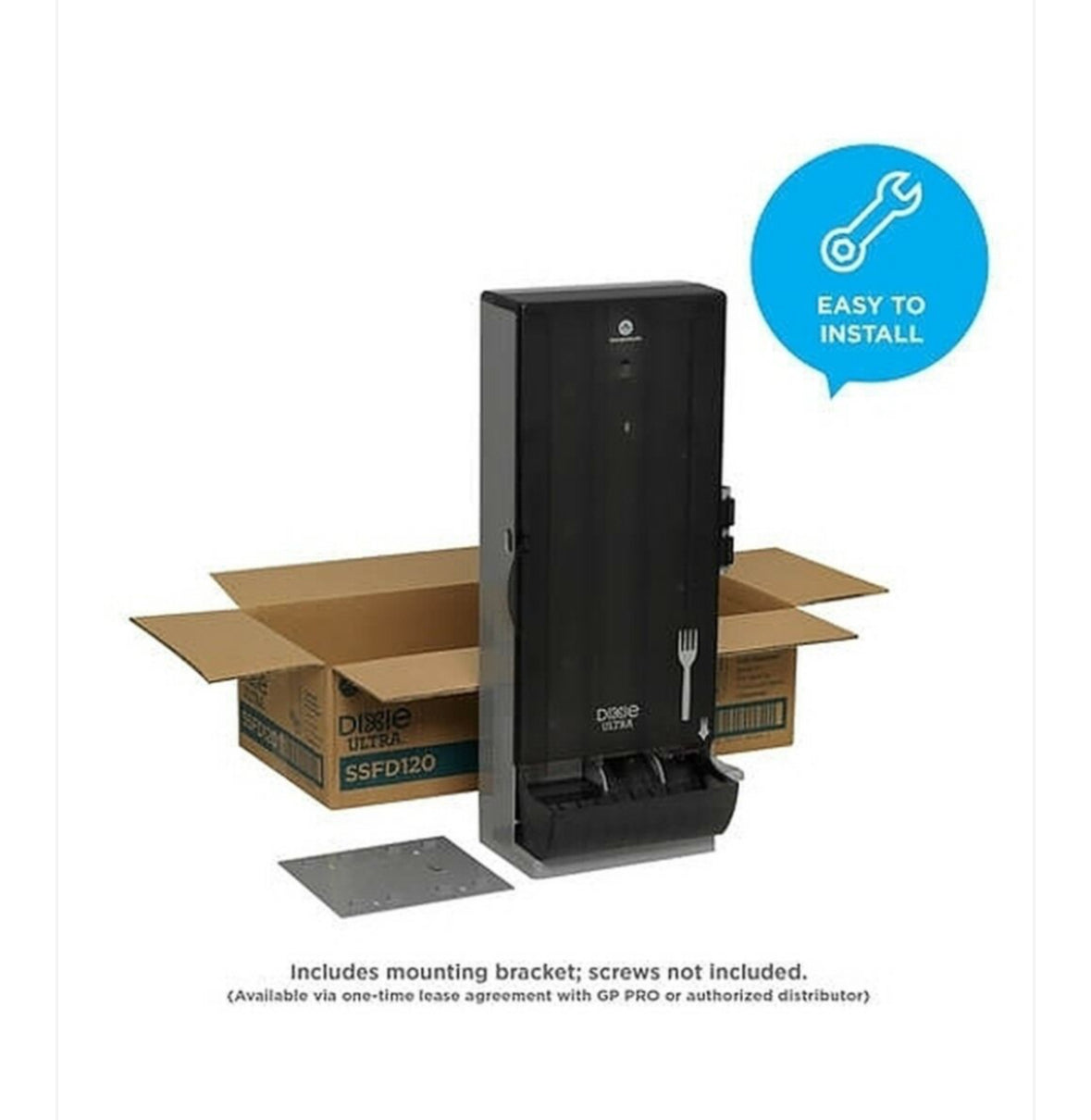 Dixie Ultra SmartStock Series-0 Classic Fork Dispenser