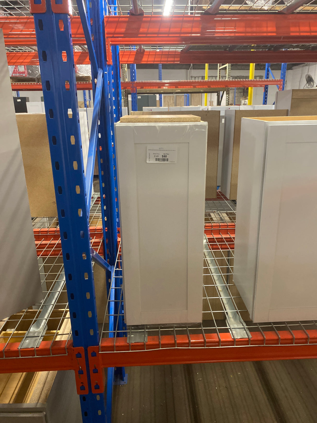 Westfield Feather White Shaker Stock Assembled Wall Kitchen Cabinet (12 in. W x 12 in. D x 30 in. H)