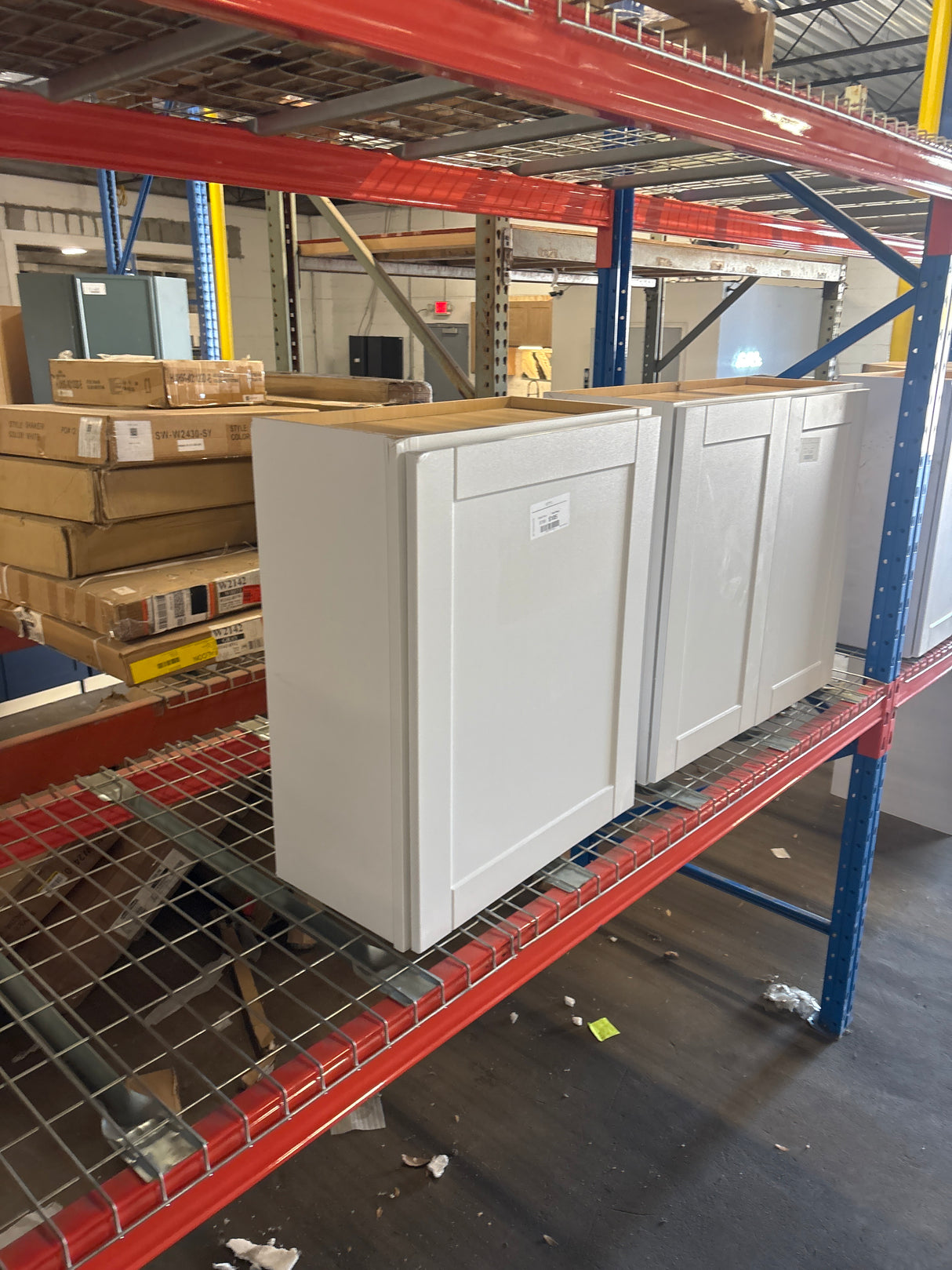 Shaker Satin White Stock Assembled Wall Kitchen Cabinet (24 in. x 30 in. x 12 in.)