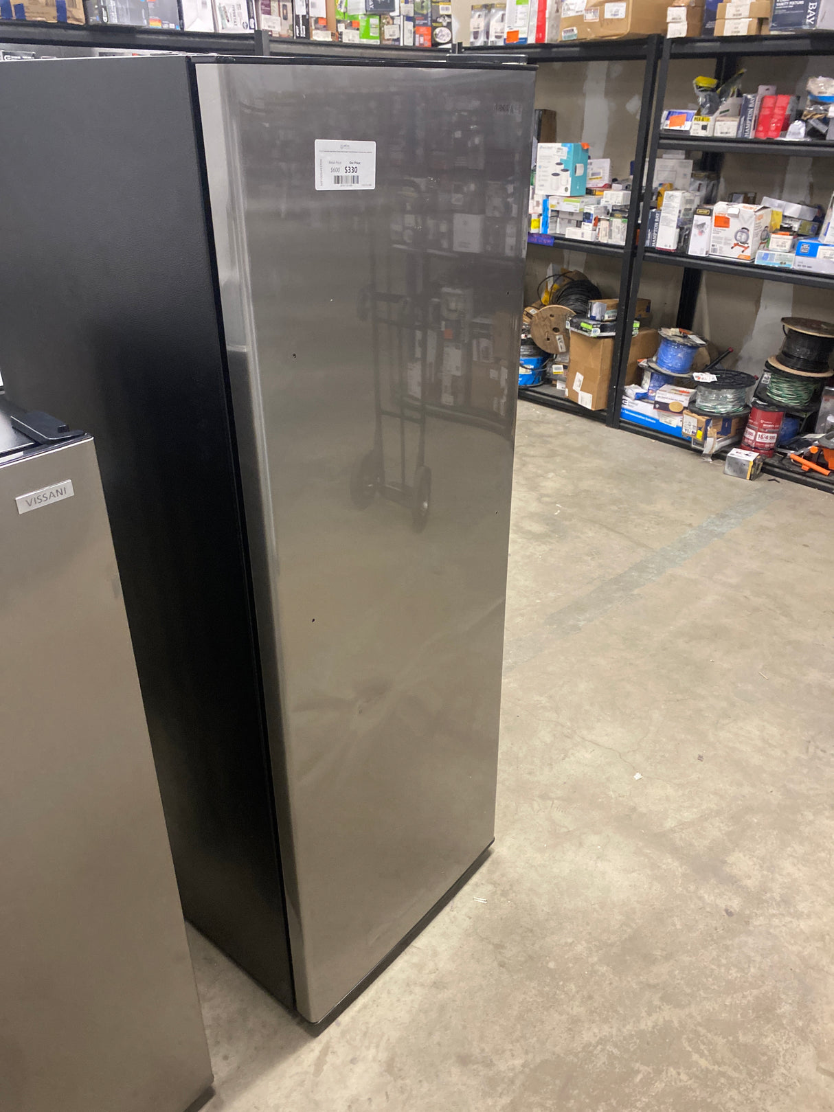 11 cu. ft. Convertible Auto Defrost Garage Ready Upright Freezer/Refrigerator in Stainless Steel, Energy Star