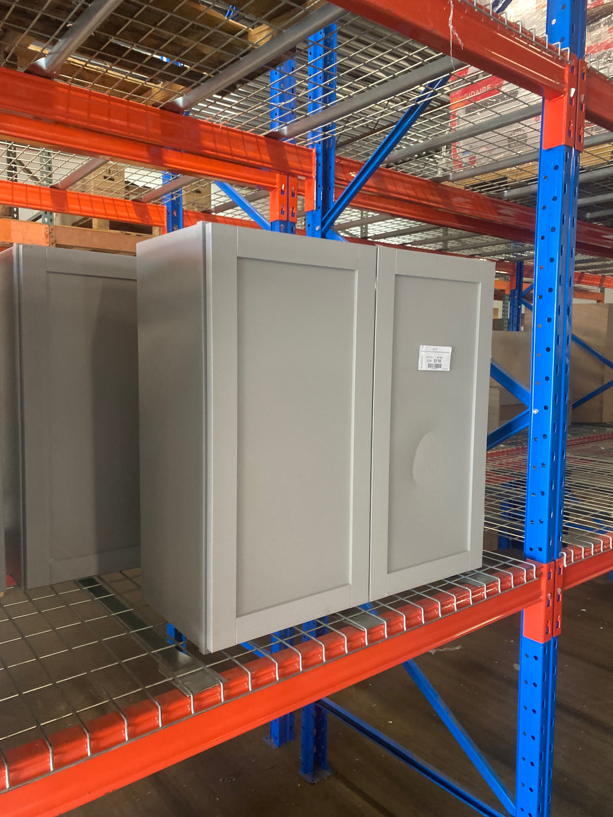 Courtland 30 in. W x 12 in. D x 30 in. H Assembled Shaker Wall Kitchen Cabinet in Sterling Gray