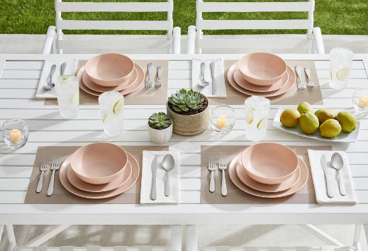 Taryn Melamine Dinner Bowls in Matte Aged Clay (Set of 6)