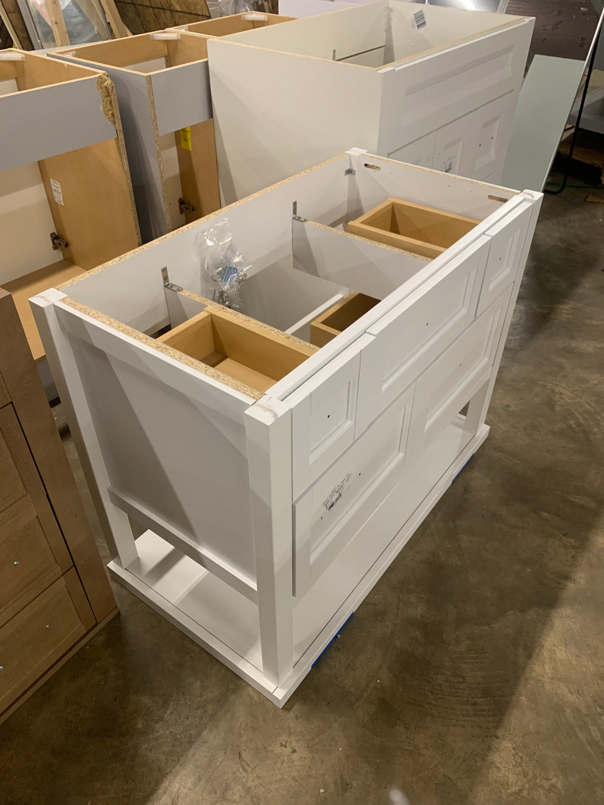 Ashland 36 in. Single Sink Taupe Gray Bath Vanity without Top