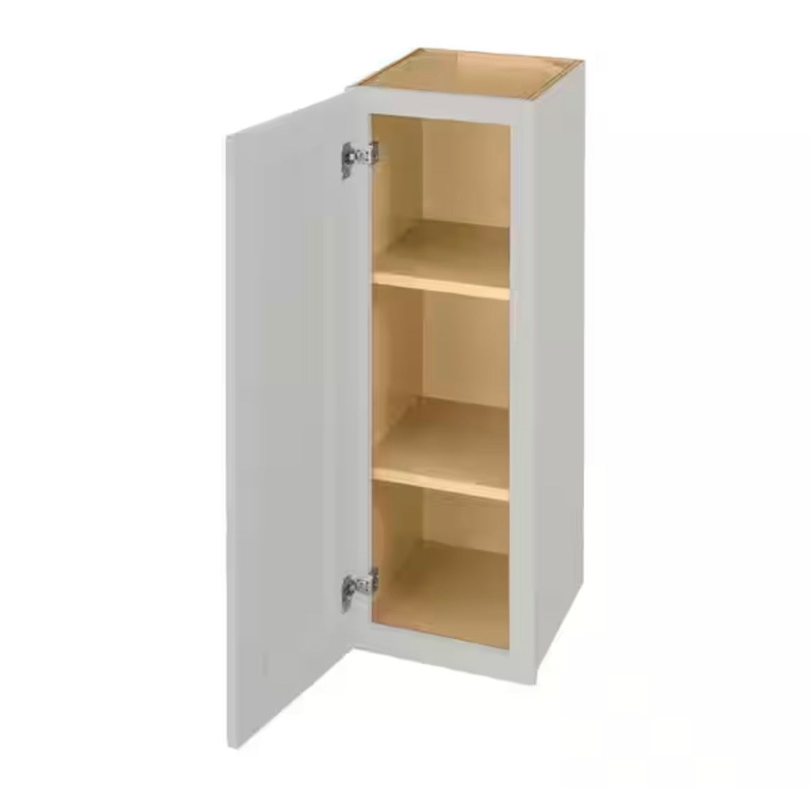 Avondale 12 in. W x 12 in. D x 36 in. H Ready to Assemble Plywood Shaker Wall Kitchen Cabinet in Dove Gray