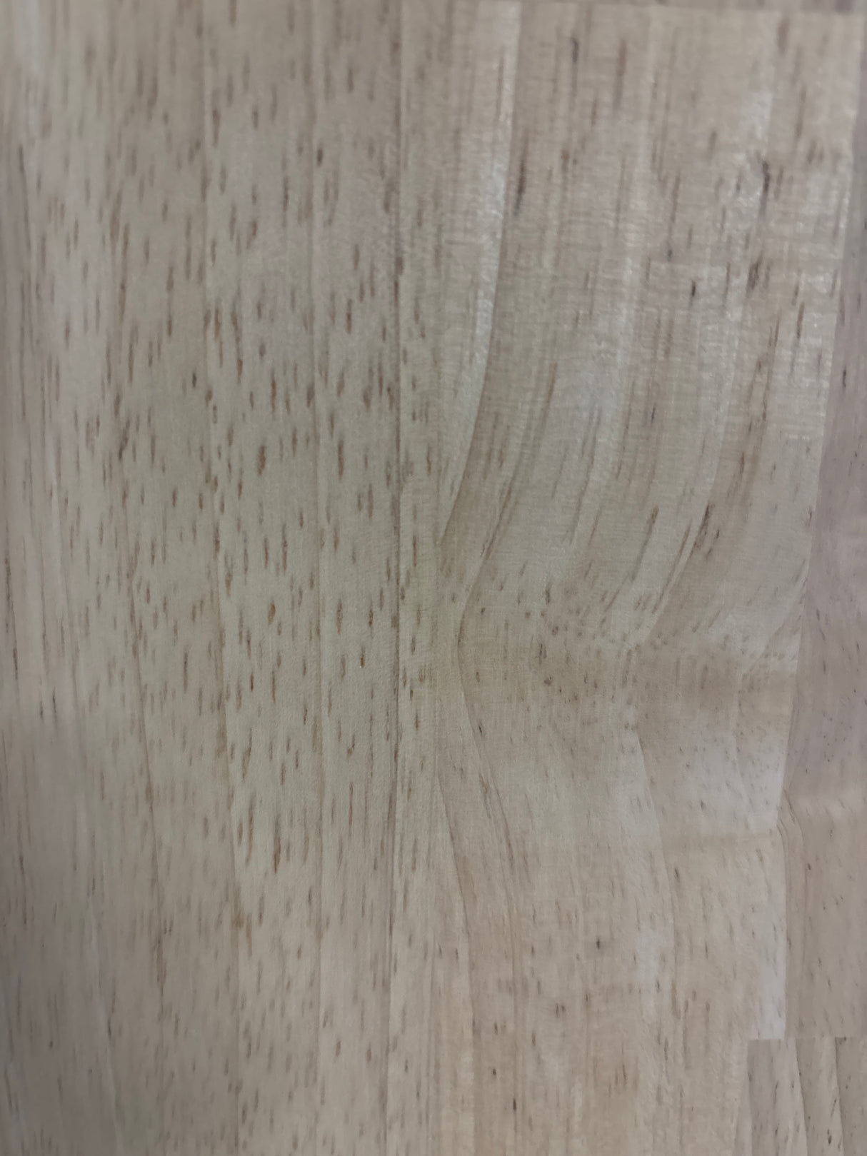 4 ft. L x 25 in. D Unfinished Hevea Solid Wood Butcher Block Countertop With Square Edge