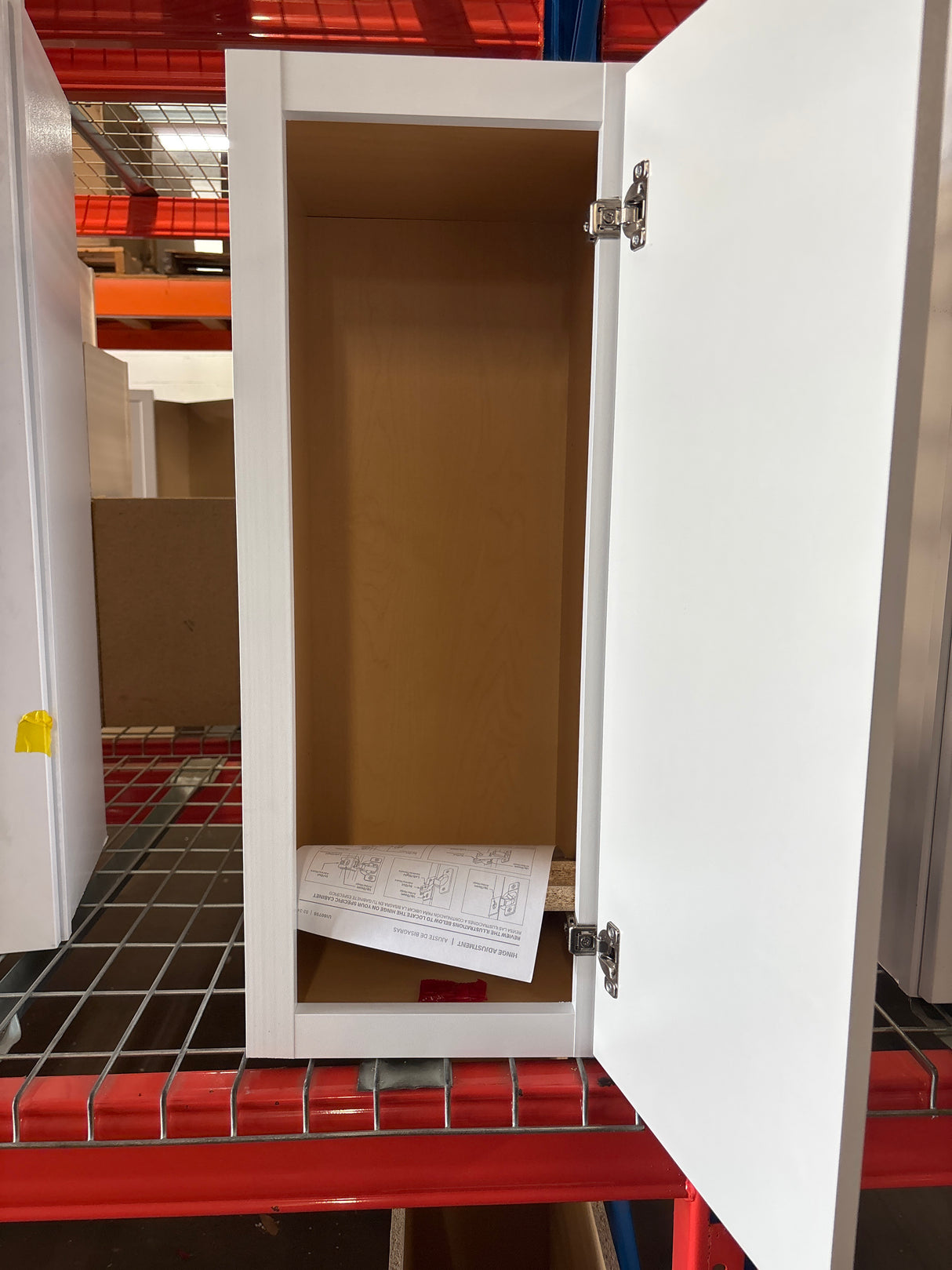 Shaker Satin White Stock Assembled Wall Kitchen Cabinet (12 in. x 30 in. x 12 in.)