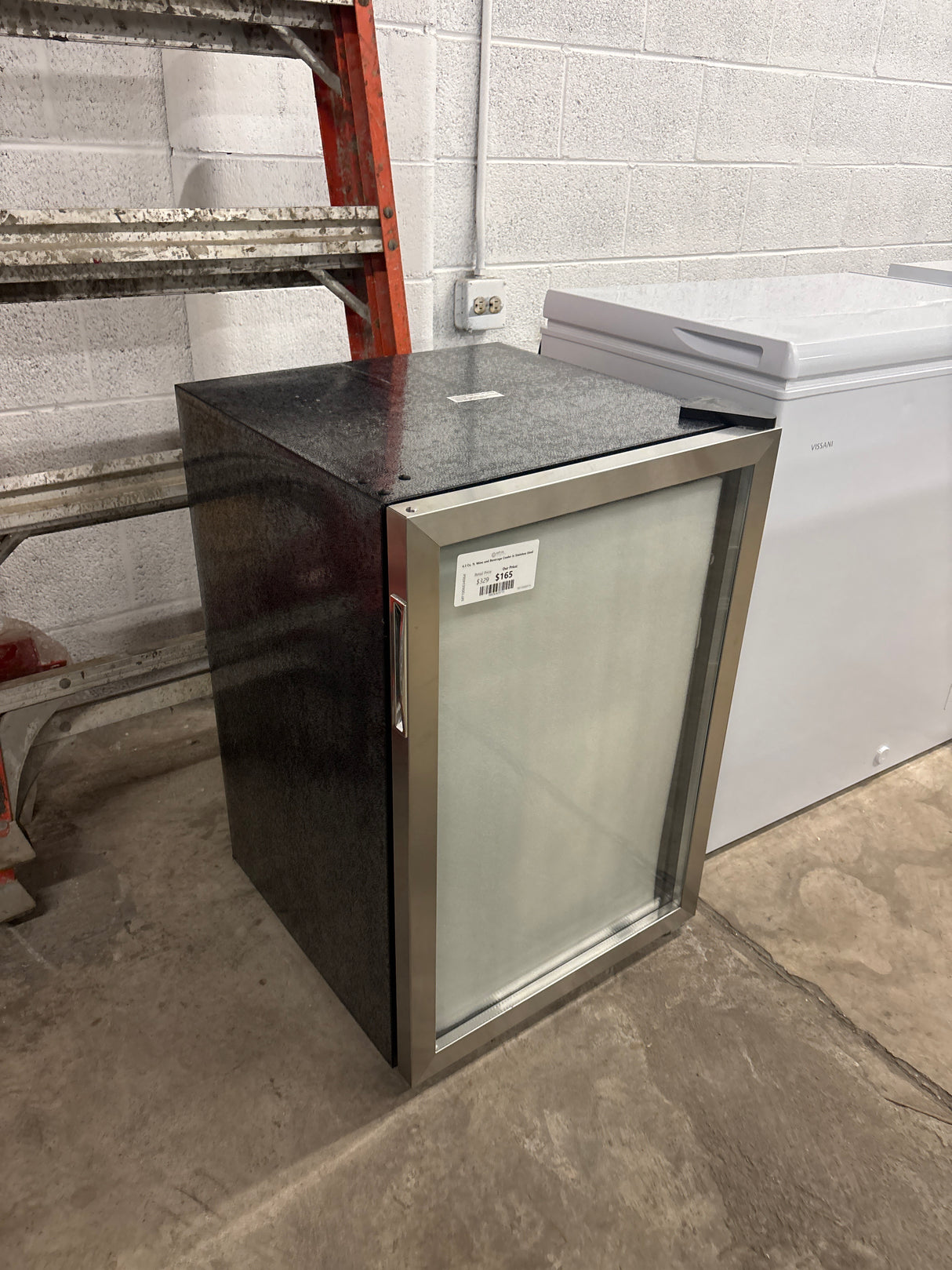 4.3 Cu. ft. Wine and Beverage Cooler in Stainless Steel