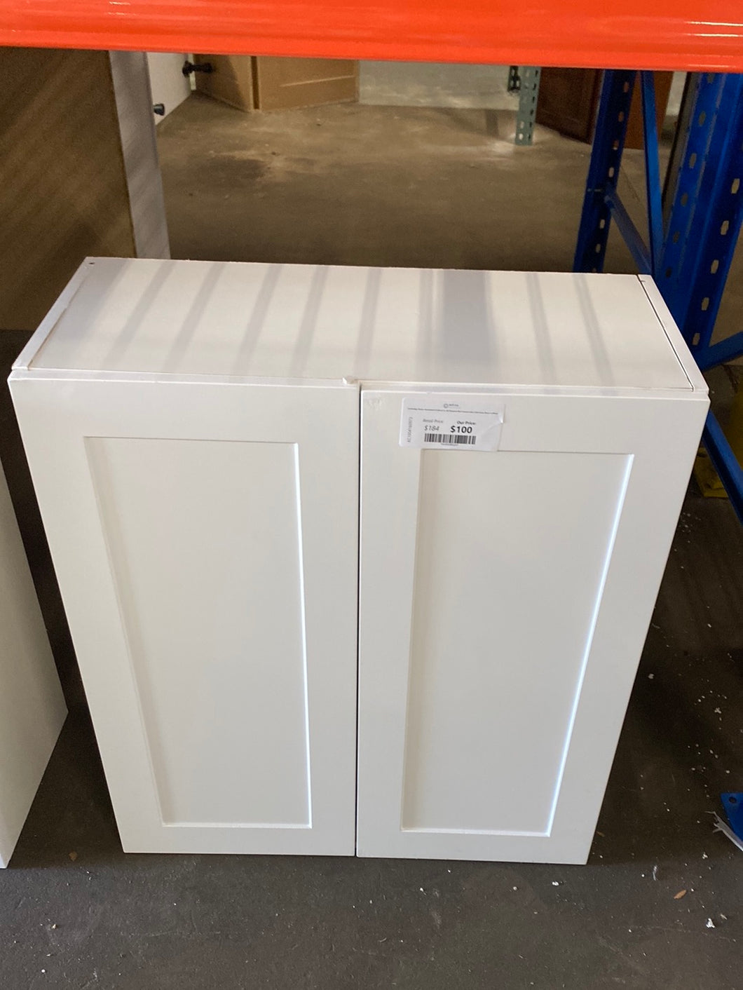 Cambridge Shaker Assembled 27x30x12 in. All Plywood Wall Cabinet with 2 Soft Close Doors in White