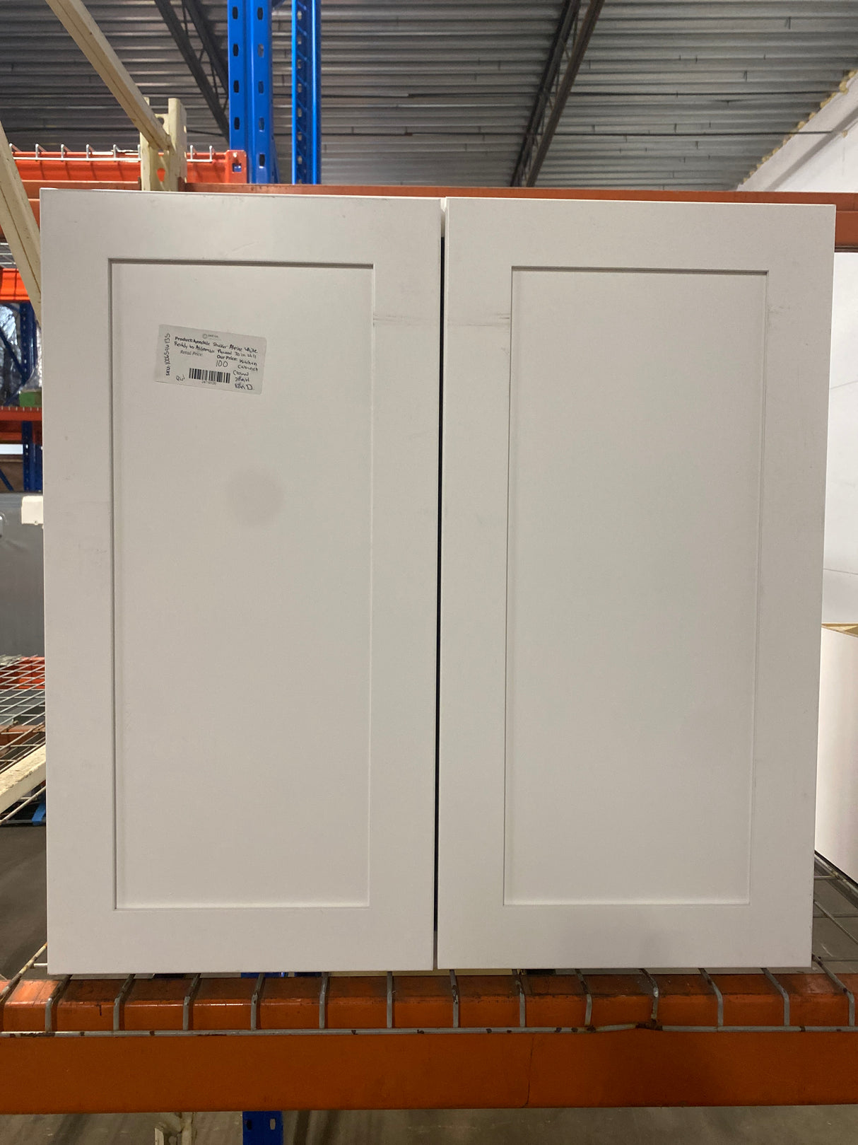 Avondale Shaker Alpine White Ready to Assemble Plywood 30 in Wall Kitchen Cabinet (30 in W x 30 in H x 12 in D)