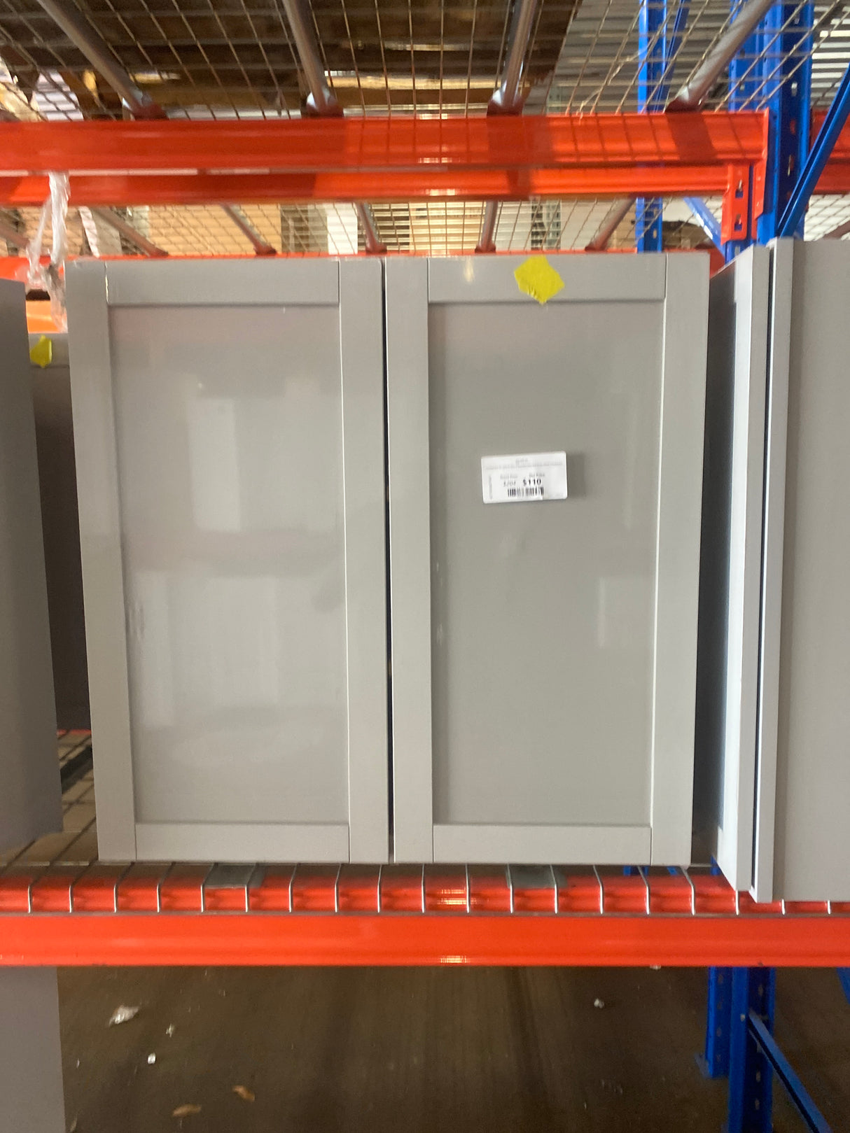 Courtland 30 in. W x 12 in. D x 30 in. H Assembled Shaker Wall Kitchen Cabinet in Sterling Gray