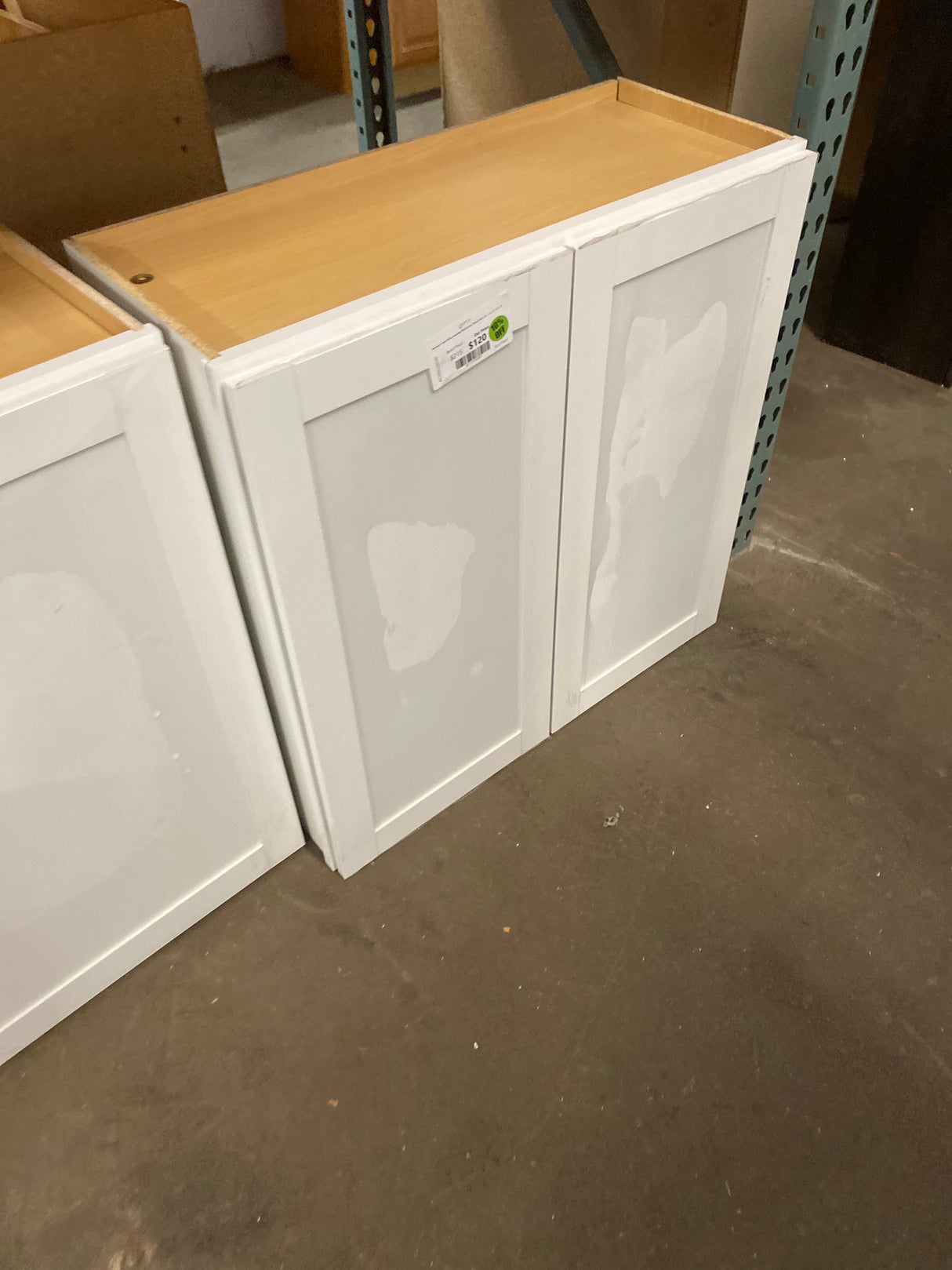 Westfield Feather White Assembled Wall Kitchen Cabinet (30 in. W x 12 in. D x 30 in. H)