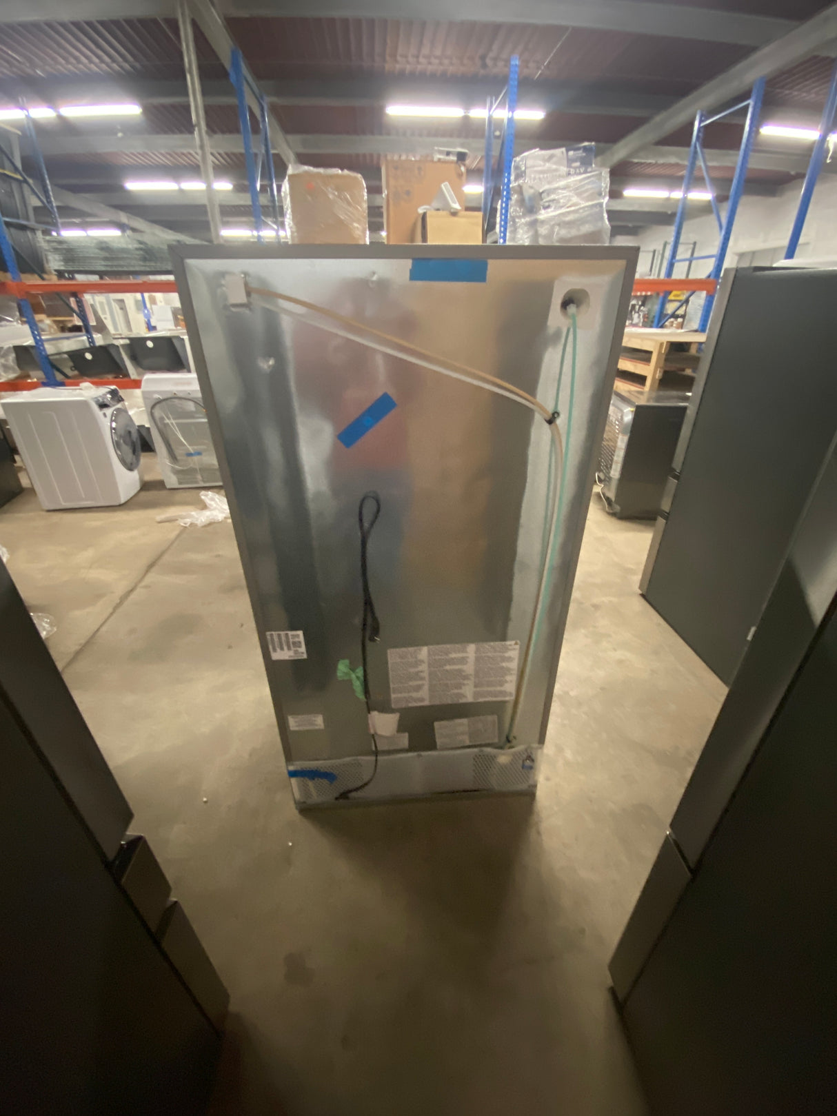 36 in. 26 cu. ft. Standard Depth Side by Side Refrigerator in Stainless Steel