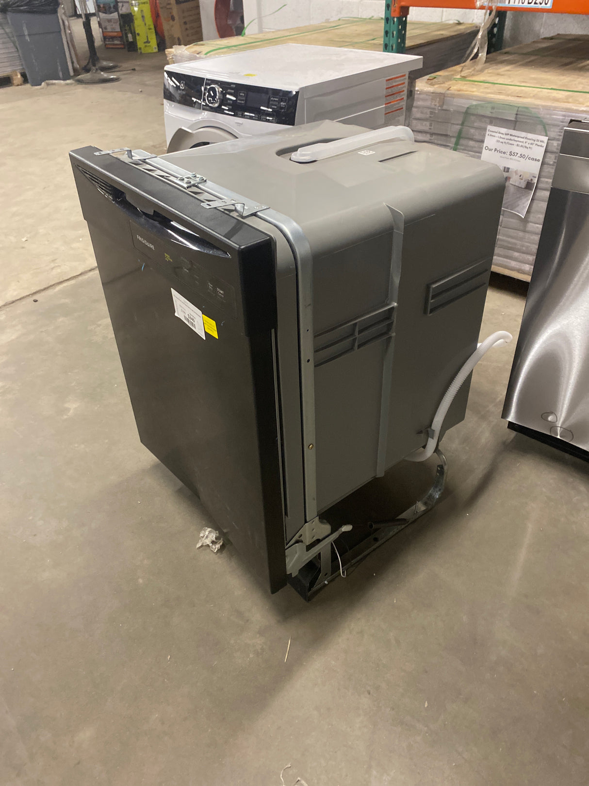 24 in. Black Front Control Smart Built-In Tall Tub Dishwasher