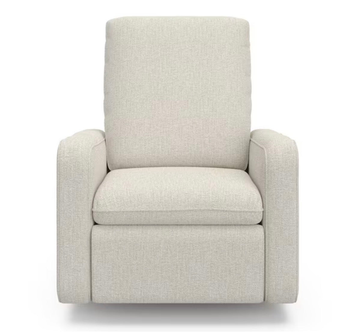 Teddi Dune Basketweave Power Recliner Swivel Glider with USB