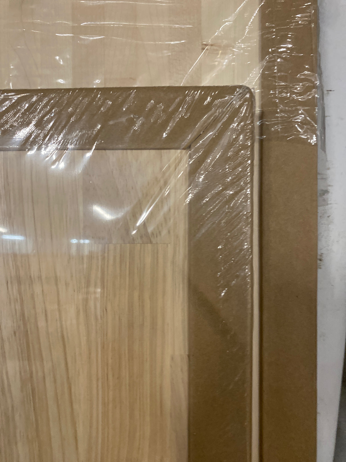 6 ft. L x 25 in. D Unfinished Hevea Solid Wood Butcher Block Countertop With Square Edge