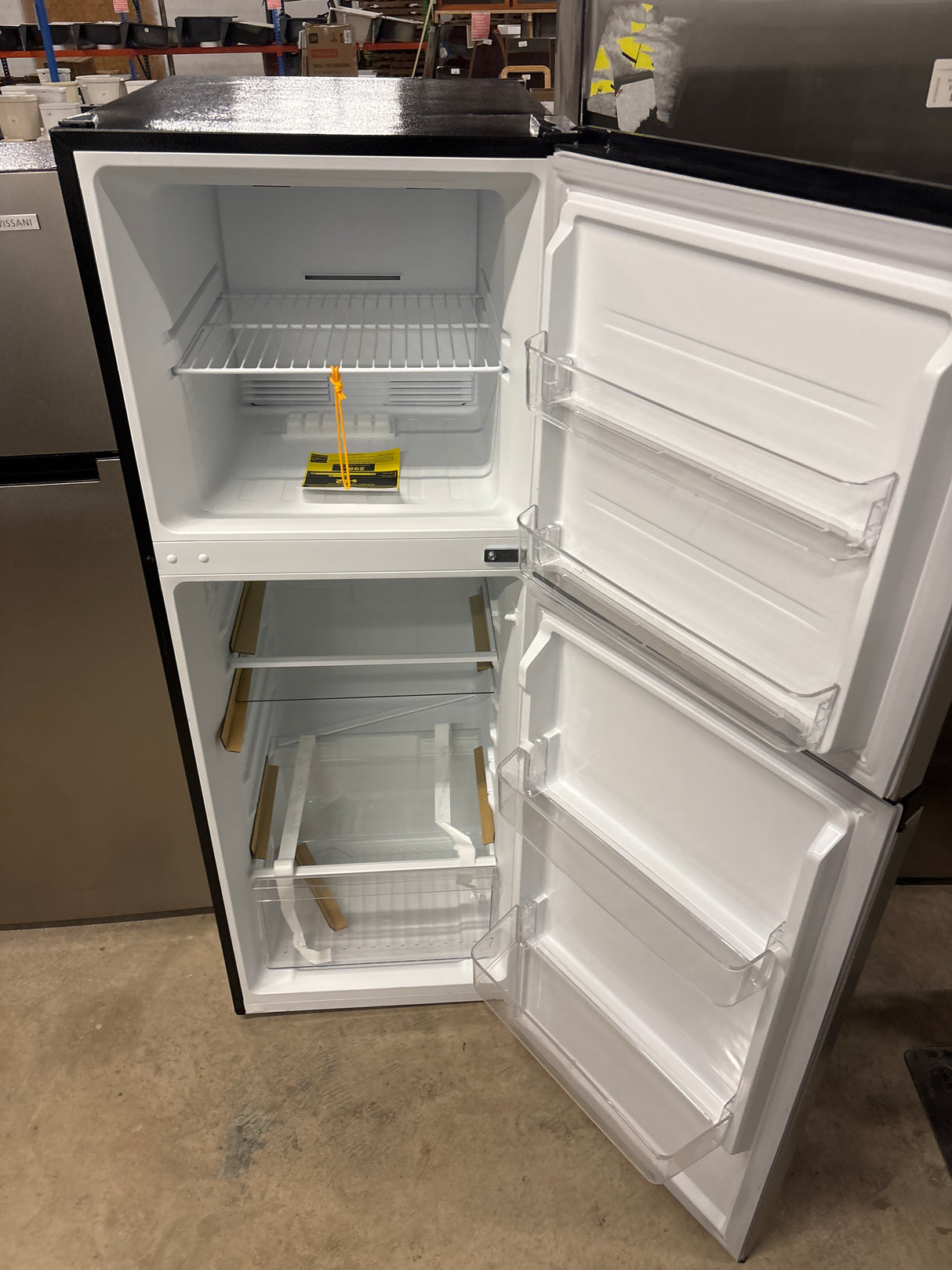 10.1 cu. ft. Top Freezer Refrigerator in Stainless Steel