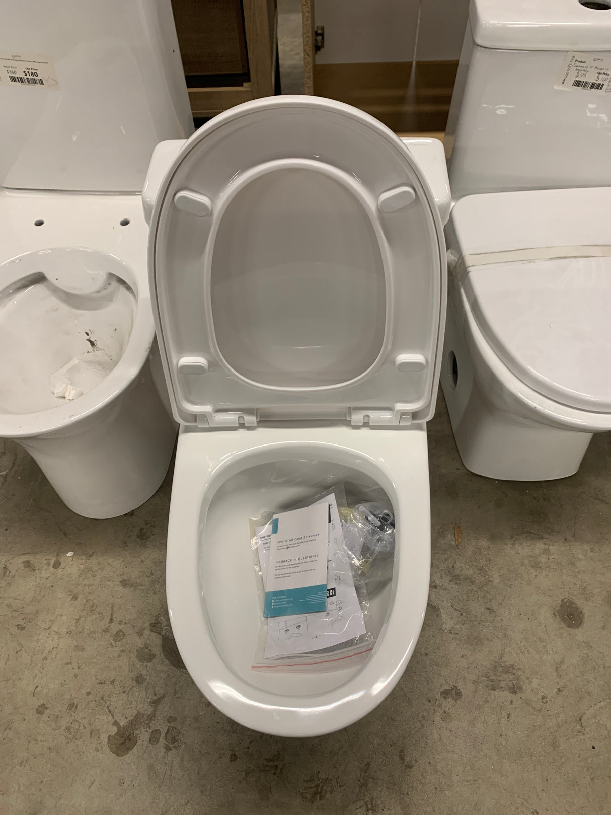 Sublime II 1-Piece 0.8/1.28 GPF Dual Flush Compact Toilet in White, Seat Included