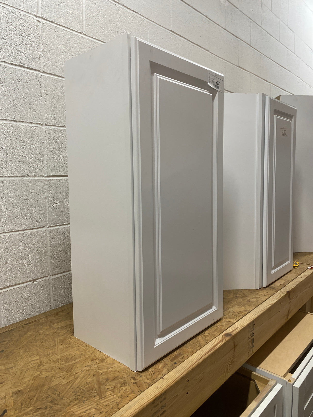 36 in. W x 12 in. D x 18 in. H Assembled Wall Bridge Kitchen Cabinet in Unfinished with Recessed Panel