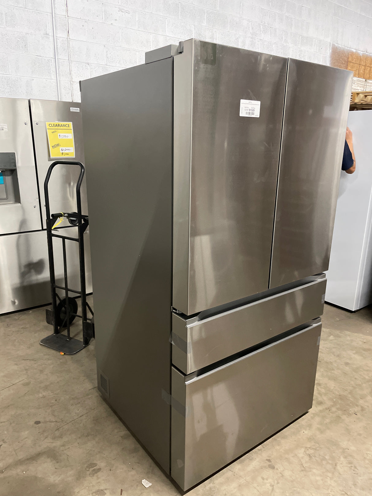 LG 30 cu. ft. Smart Standard-Depth MAX 4-Door French Door Refrigerator with Full-Convert Drawer