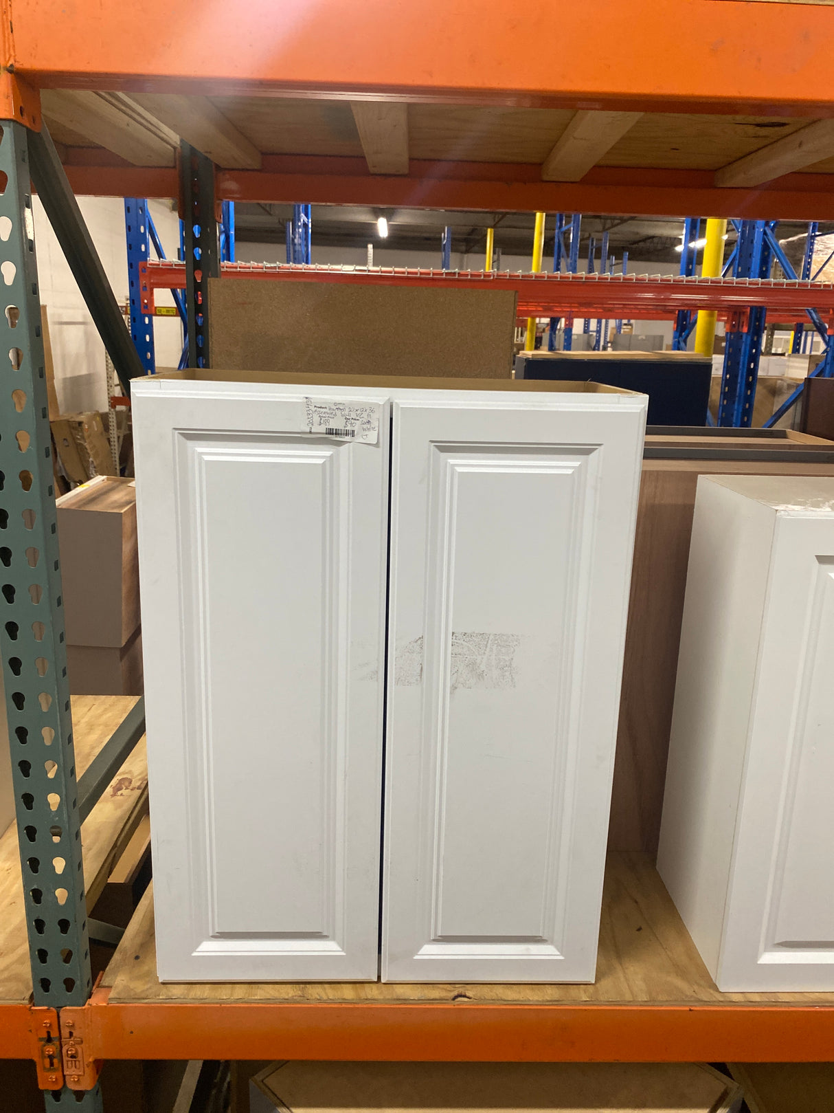 Hampton 27 in. W x 12 in. D x 36 in. H Assembled Wall Kitchen Cabinet in Satin White