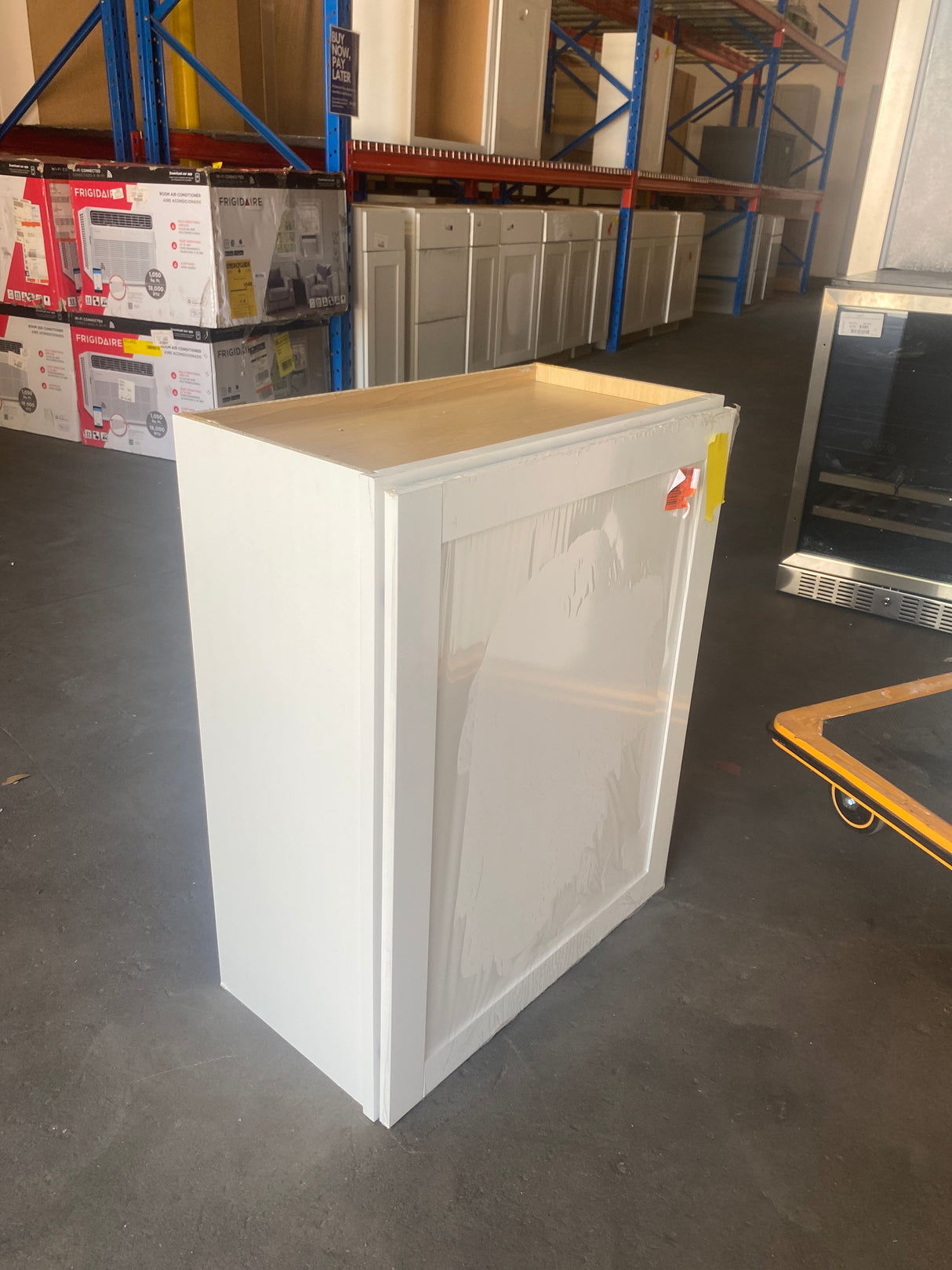 Westfield Feather White Assembled Wall Cabinet 24 in. W x 12 D x 30 in. H