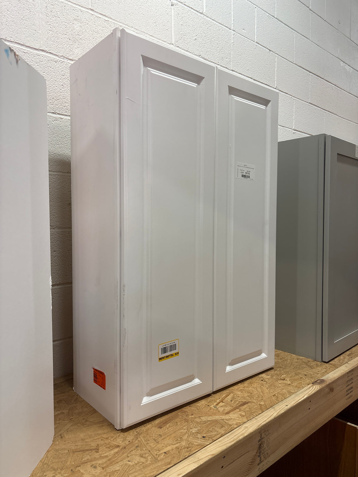 Hampton 27 in. W x 12 in. D x 42 in. H Assembled Wall Cabinet in Satin White