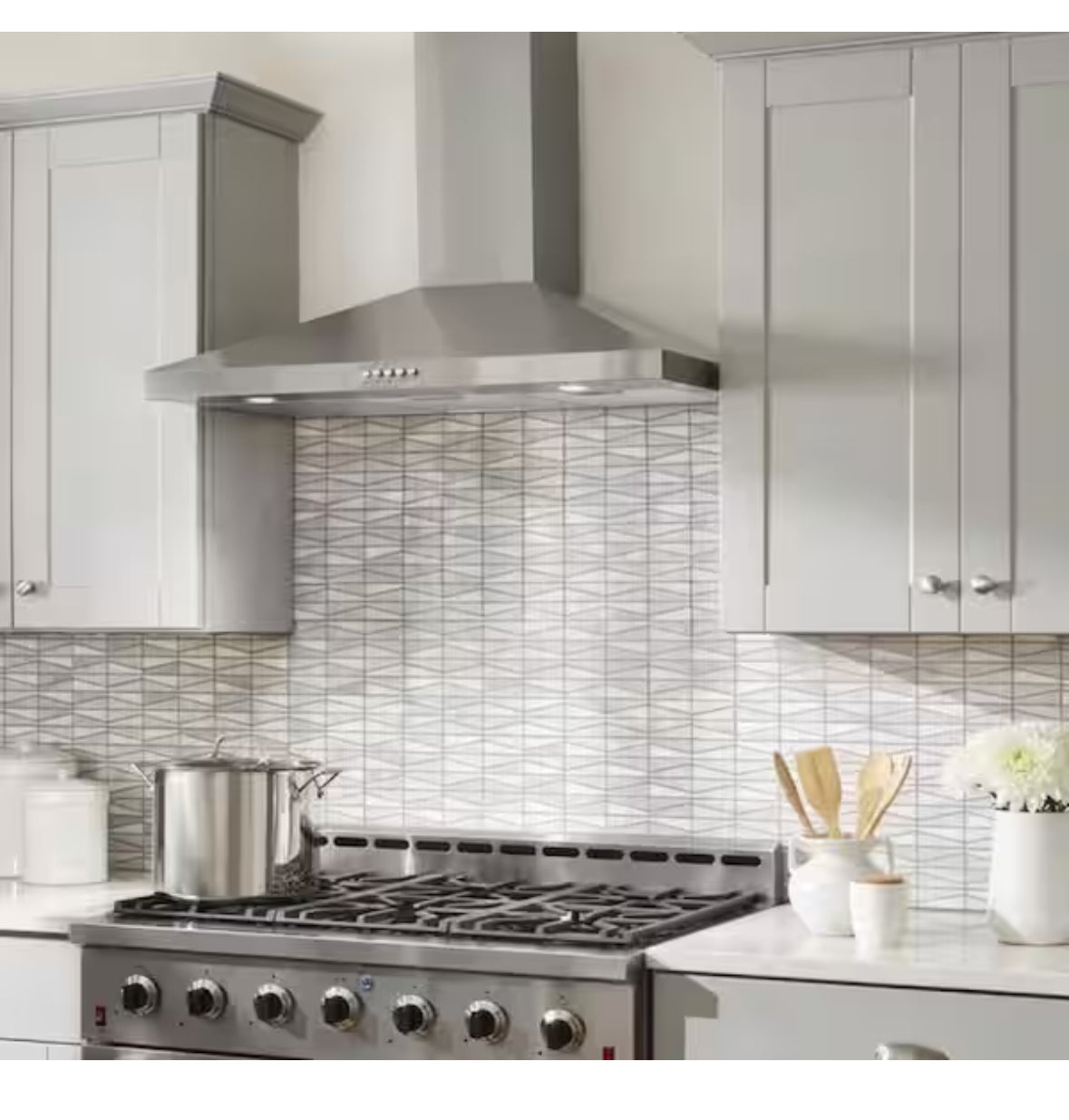 Siena 36 in. 350CFM Convertible Pyramid Wall Mount Range Hood in Stainless Steel with Charcoal Filters and LED Lighting