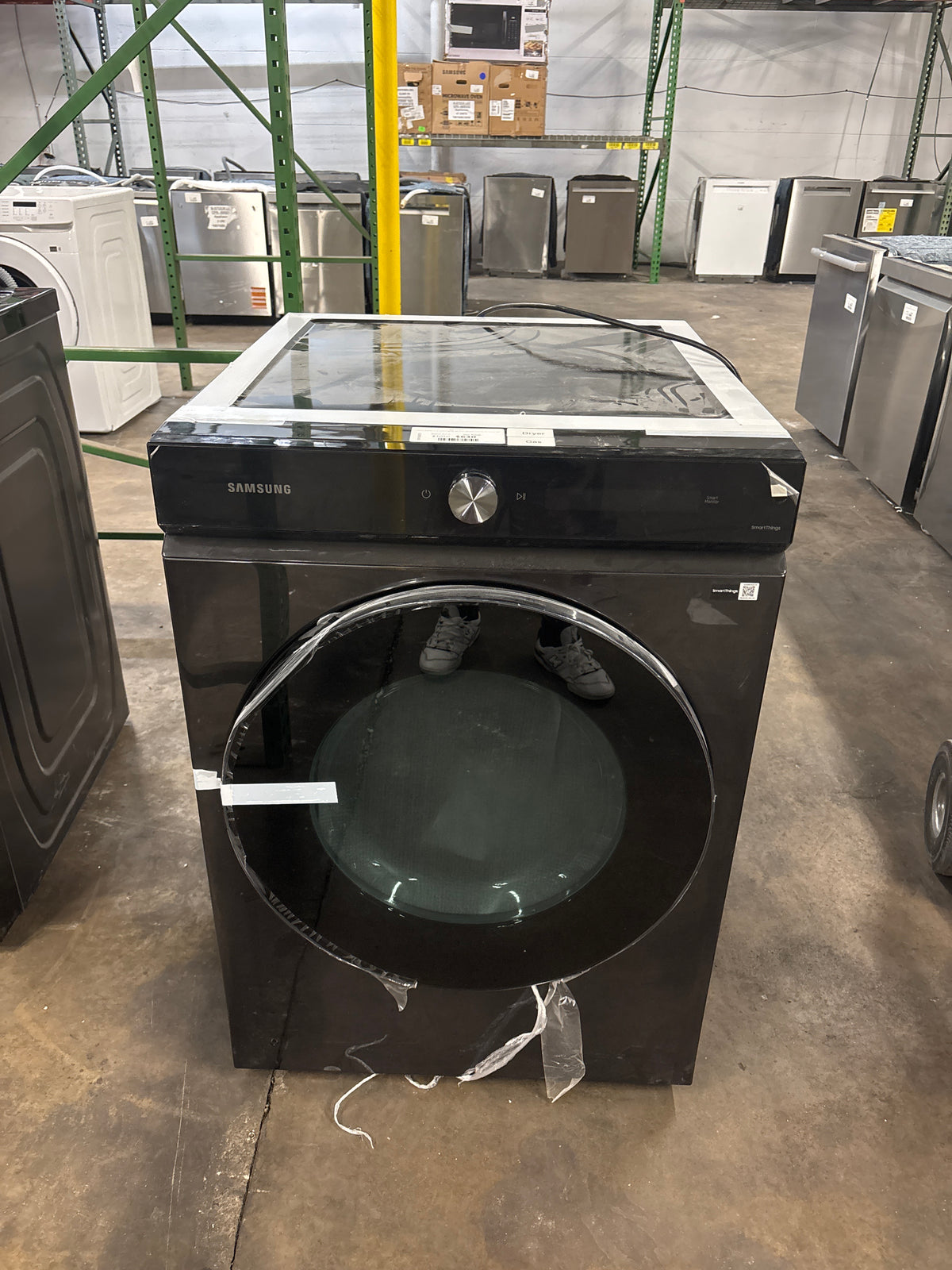 Samsung Bespoke 7.6 cu. ft. Ultra Capacity GAS Dryer with Super Speed Dry and AI Smart Dial