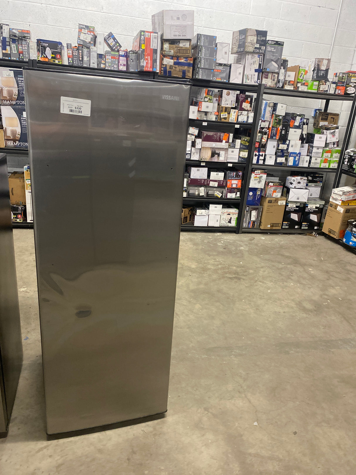 11 cu. ft. Convertible Auto Defrost Garage Ready Upright Freezer/Refrigerator in Stainless Steel, Energy Star