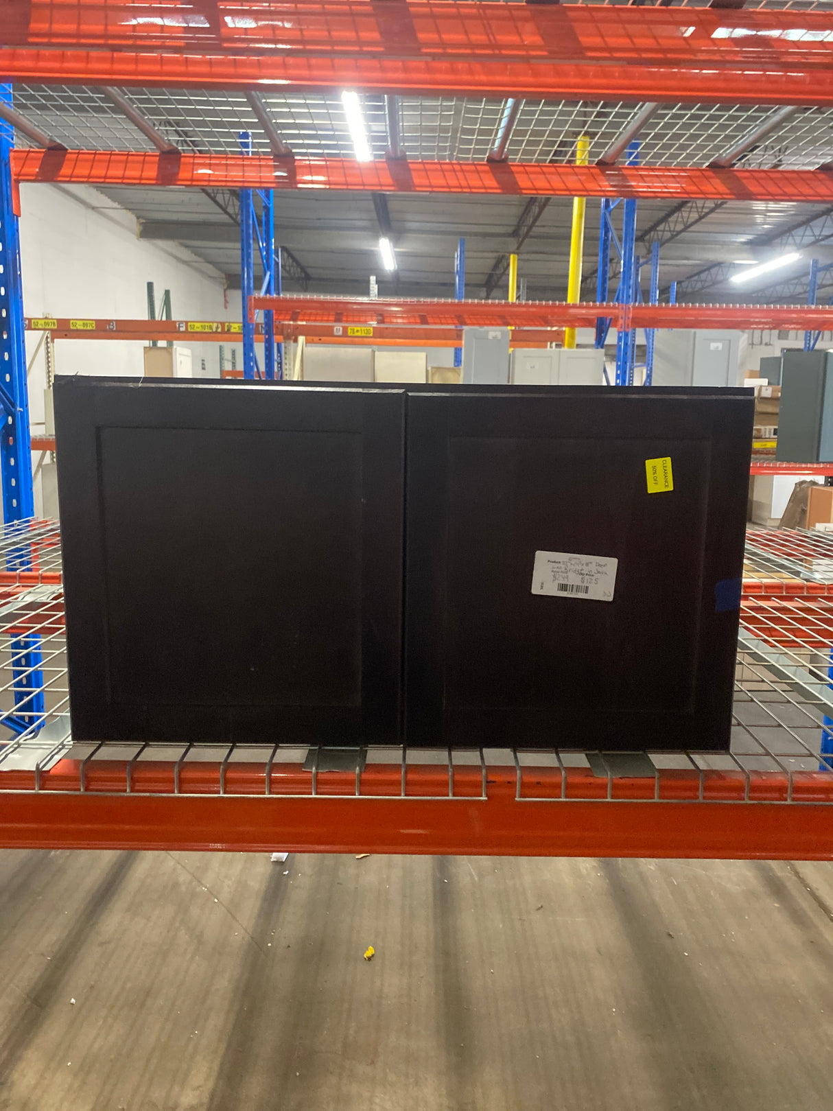 Shaker 33 in. W x 24 in. D x 18 in. H Assembled Deep Wall Bridge Cabinet in Java