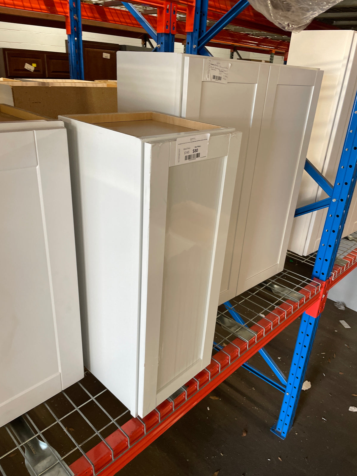 Courtland 12 in. W x 12 in. D x 30 in. H Assembled Shaker Wall Kitchen Cabinet in Polar White
