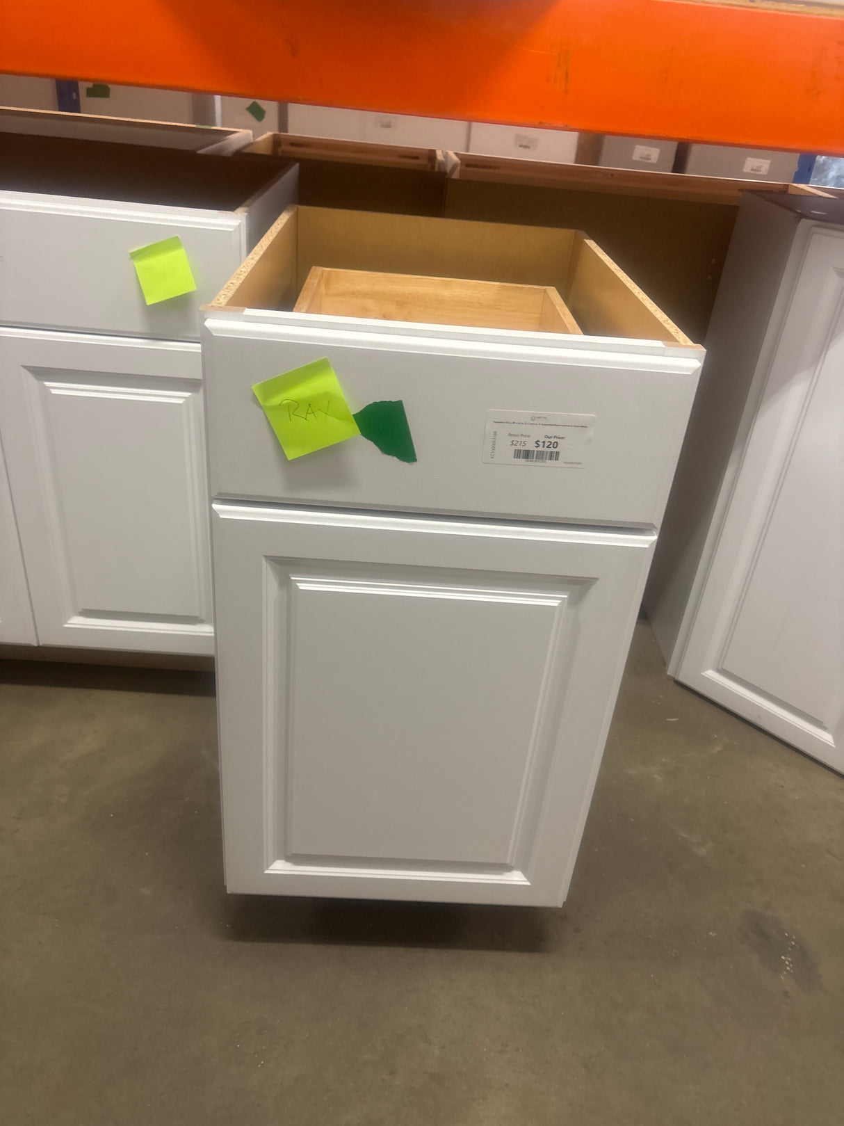 Hampton 18 in. W x 24 in. D x 34.5 in. H Assembled Base Cabinet in Satin White