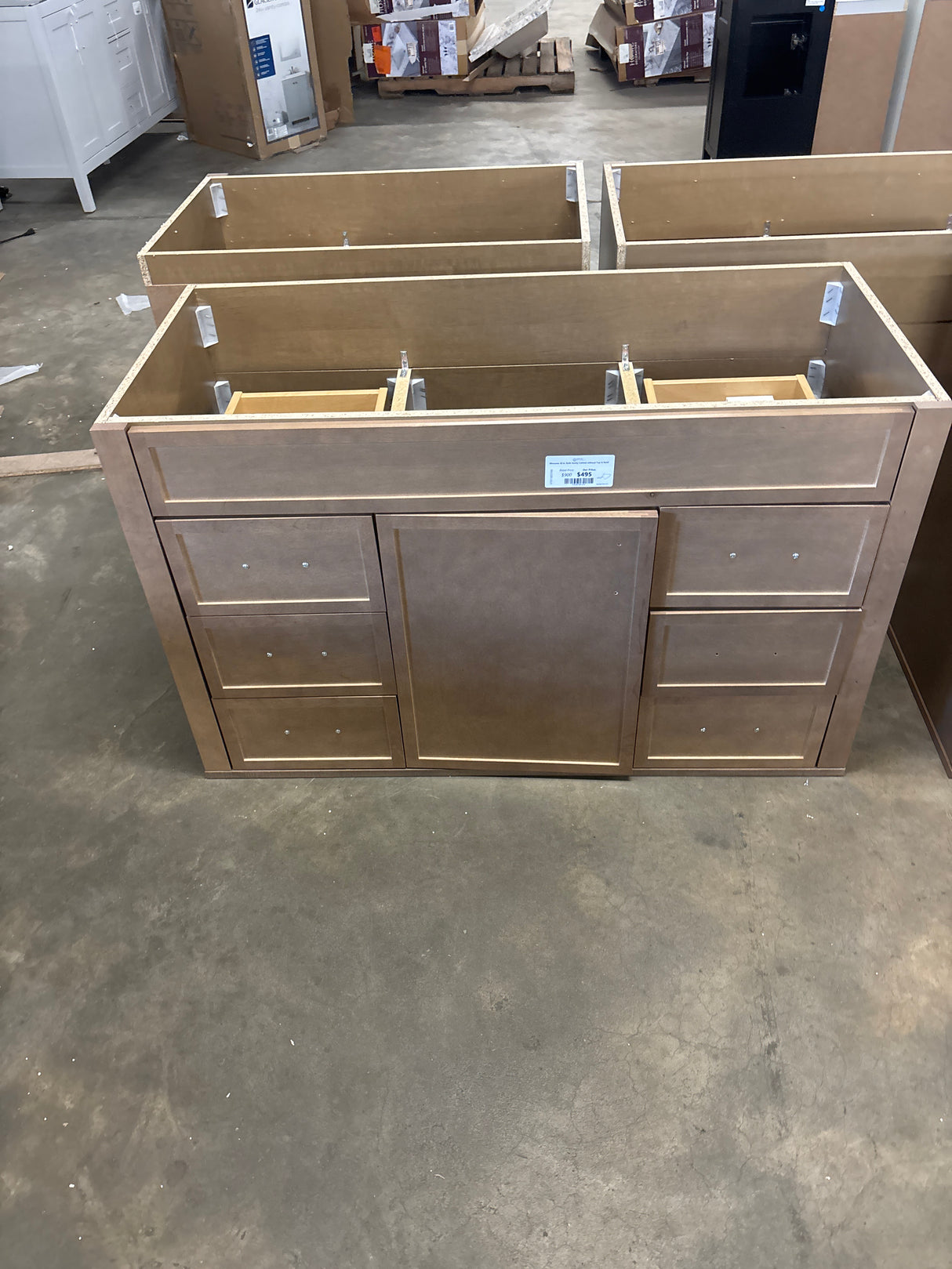 Winsome 48 in. Bath Vanity Cabinet without Top in Sand