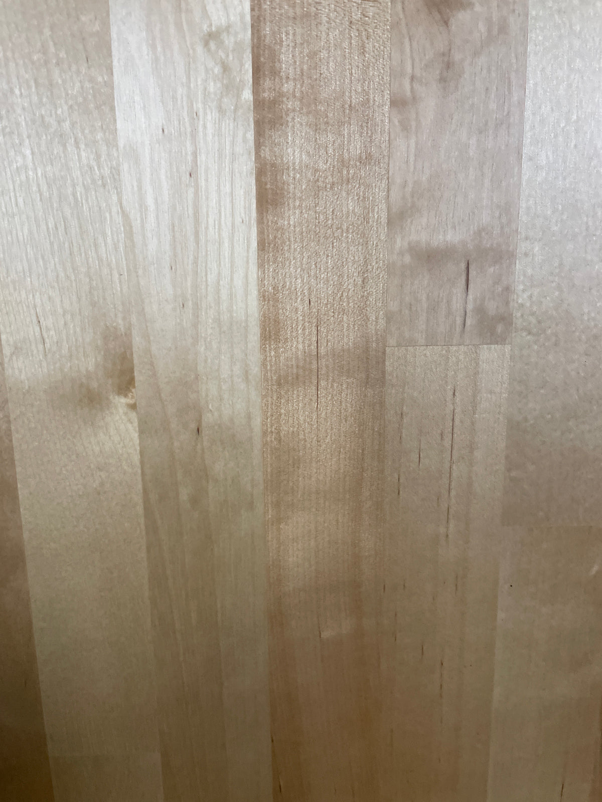 8 ft. L x 25 in. D Finished Engineered Birch Butcher Block Countertop with Standard Edge