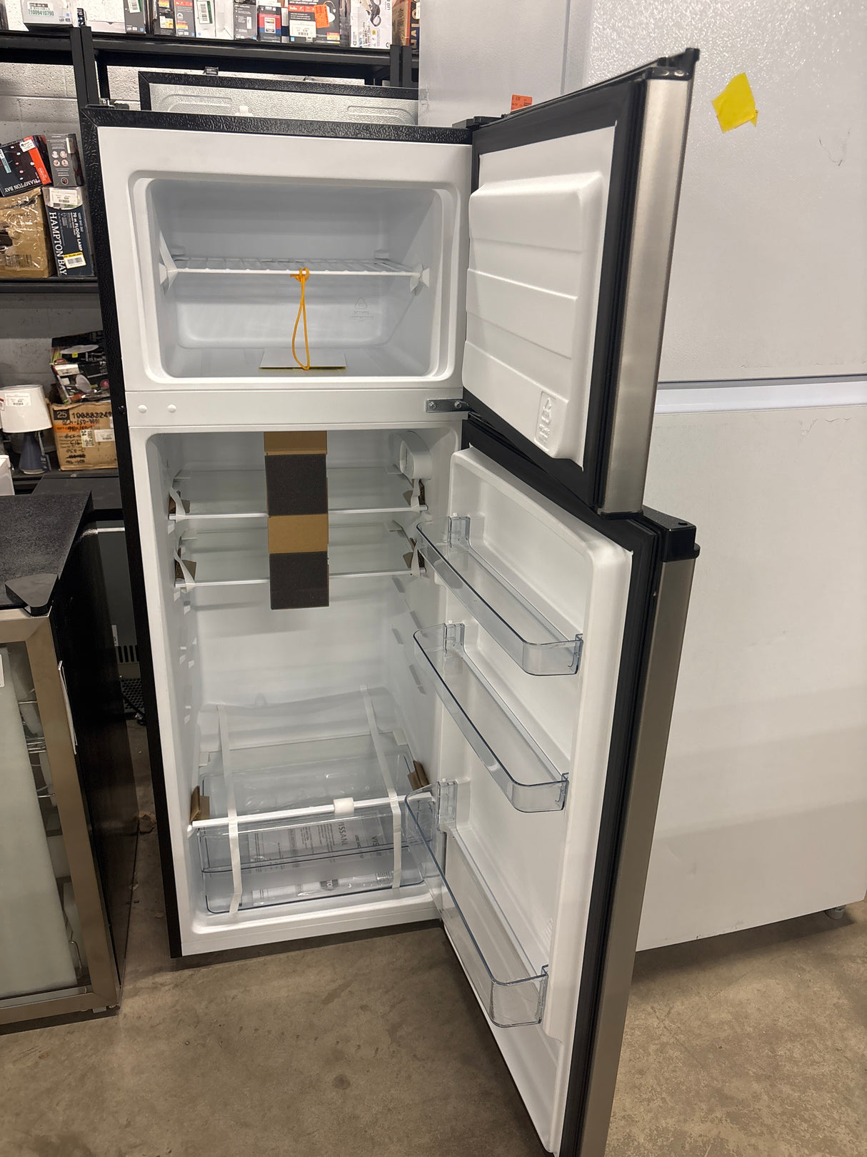 7.2 cu. ft. Top Freezer Refrigerator in Stainless Steel Look
