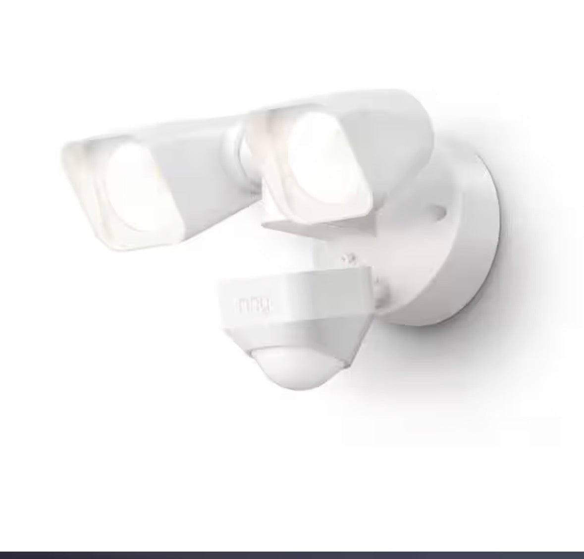 Floodlight Wired - Outdoor Smart Lighting with Adjustable Motion Detection, Integrated LEDs, 2000 Lumens, White