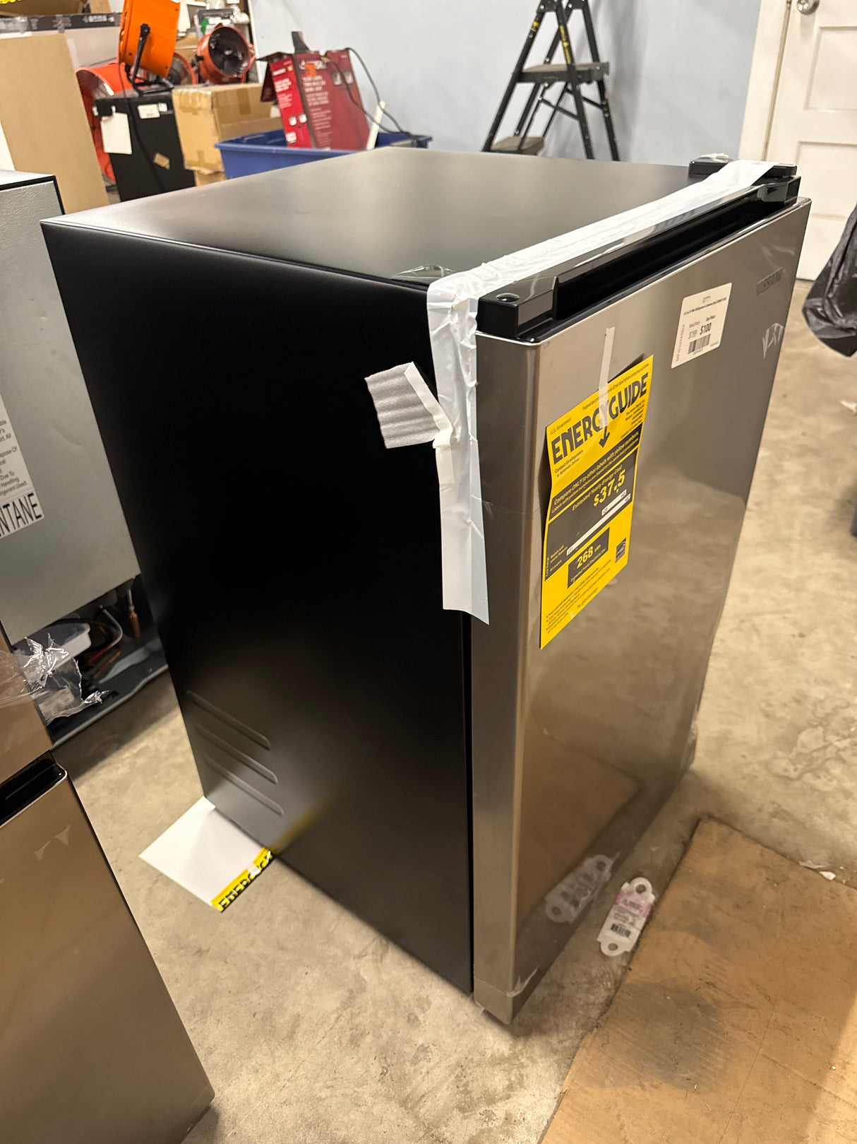 4.3 cu. ft. Mini Refrigerator in Stainless Steel, ENERGY STAR