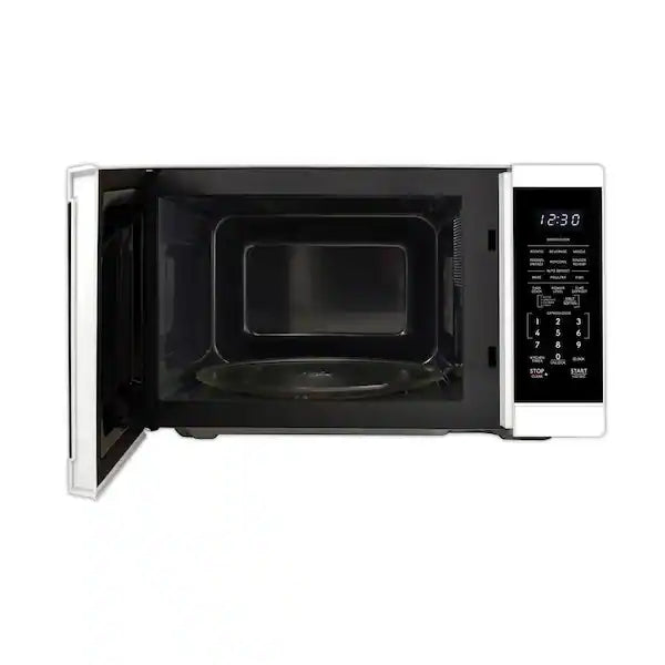 1.4 cu. ft. Electric 1100-Watts Countertop Microwave in White with Sensor Cook
