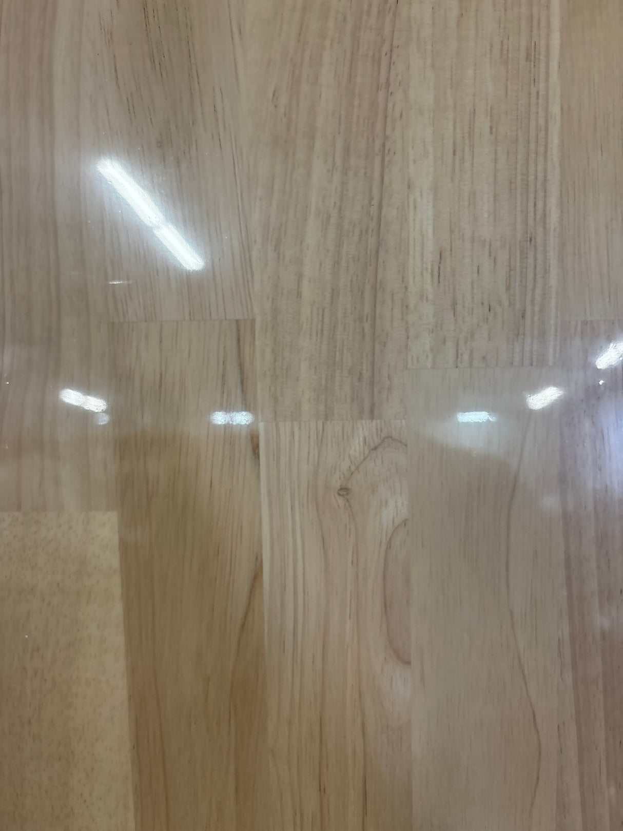 6 ft. L x 25 in. D Unfinished Hevea Solid Wood Butcher Block Countertop With Square Edge