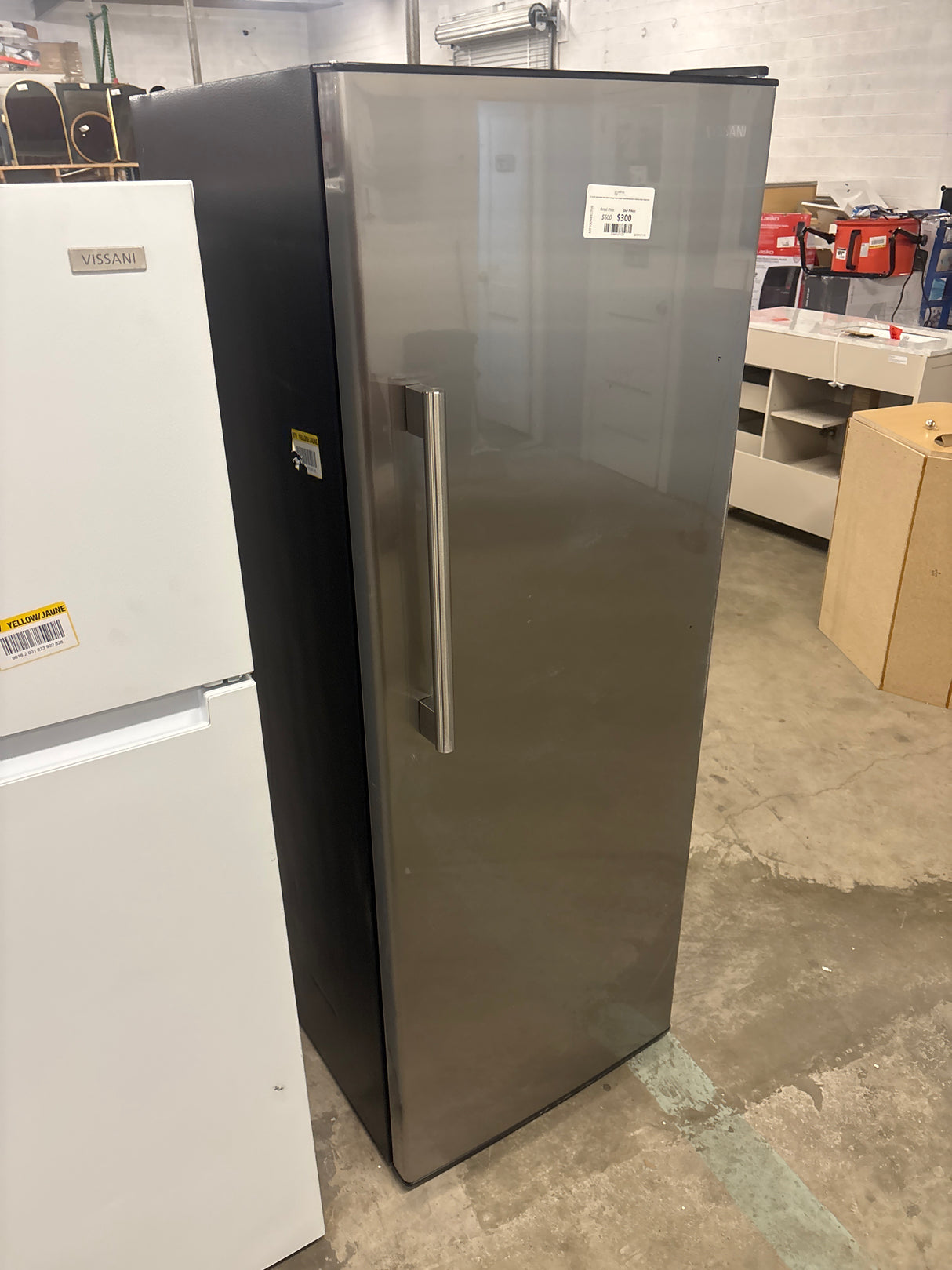 11 cu. ft. Convertible Auto Defrost Garage Ready Upright Freezer/Refrigerator in Stainless Steel, Energy Star