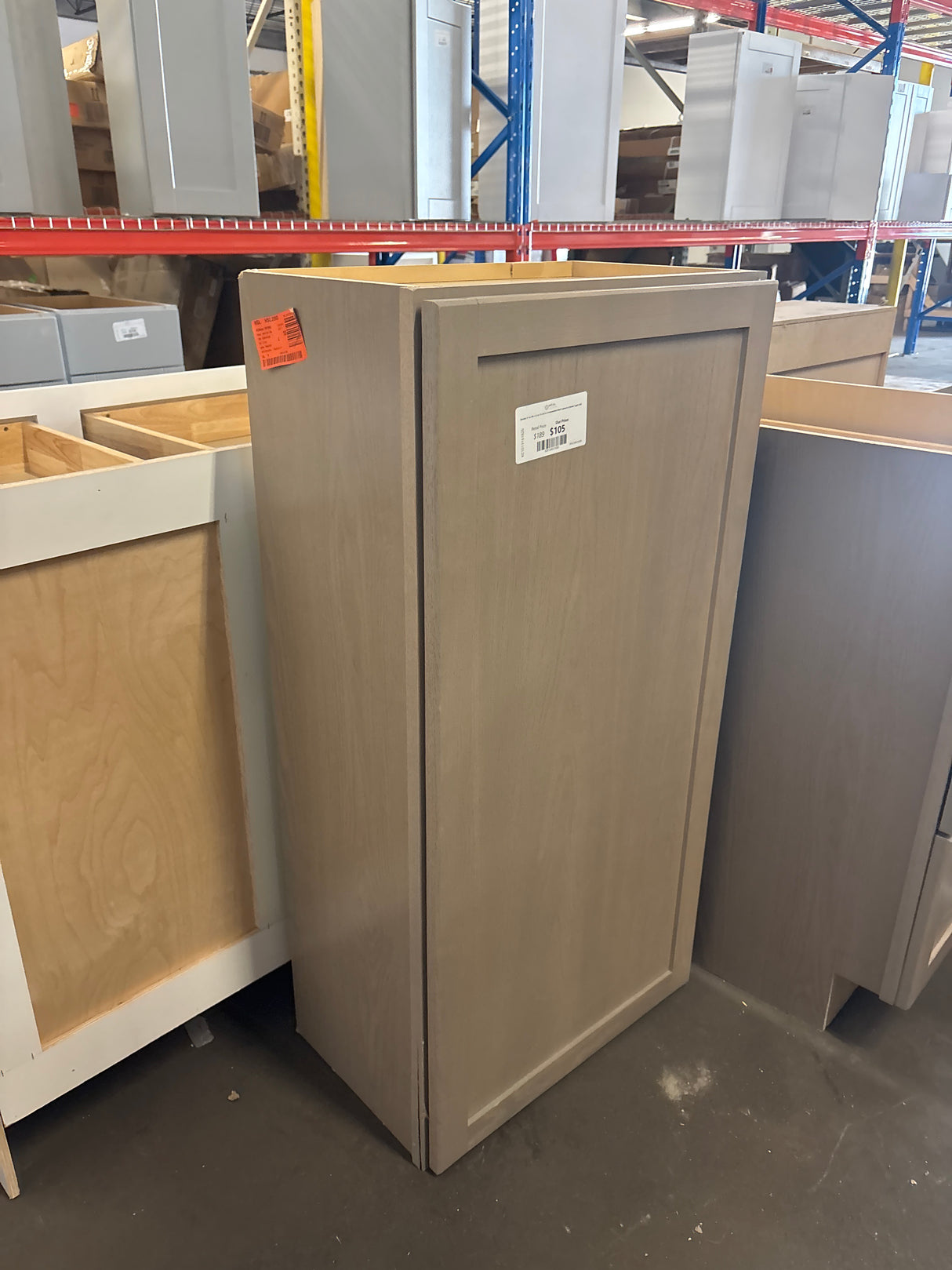 Sinclair 21 in. W x 12 in. D x 42 in. H Assembled Wall Cabinet in Shaker Light Oak