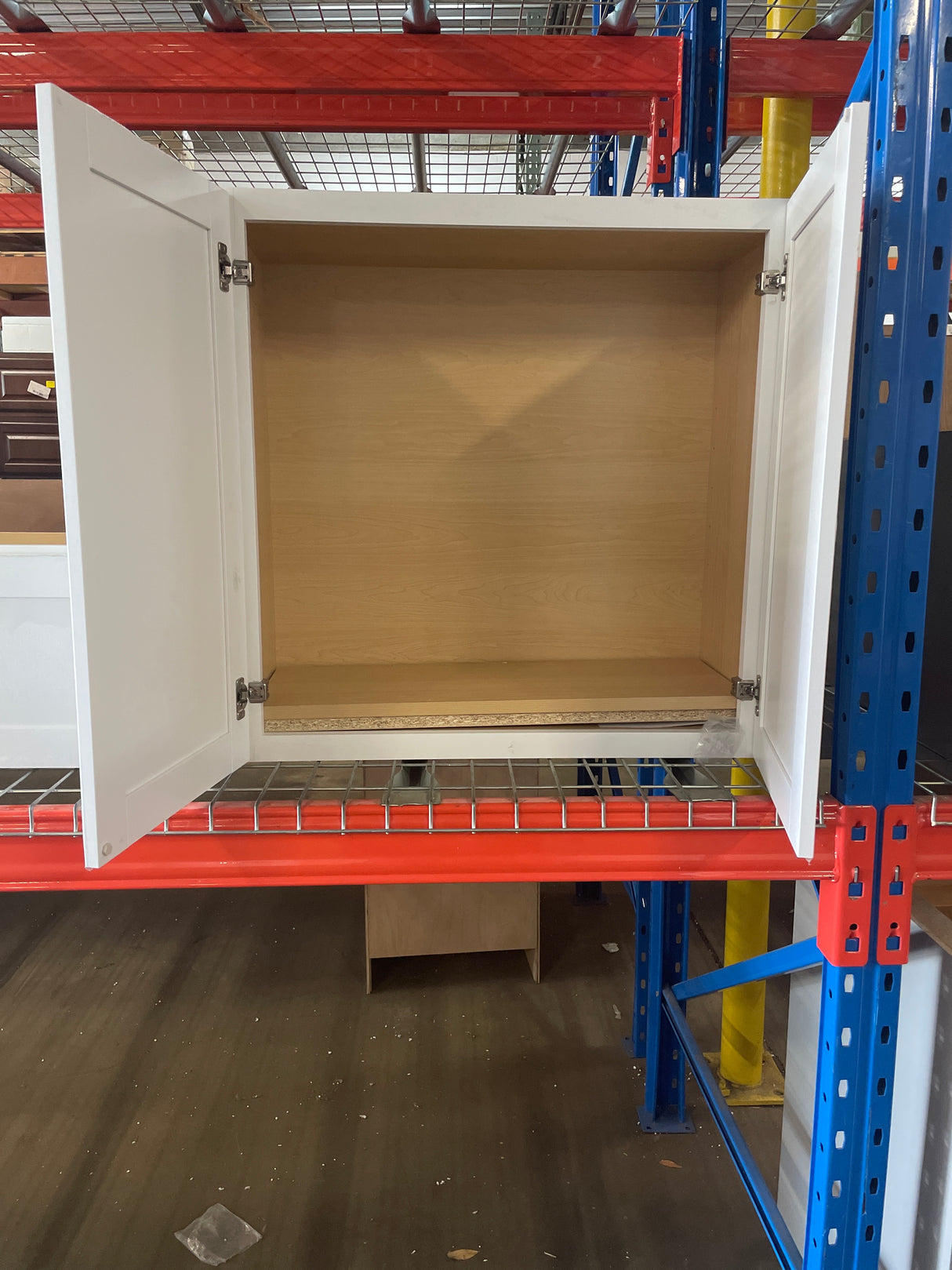 Westfield Feather White Assembled Wall Kitchen Cabinet (30 in. W x 12 in. D x 30 in. H)