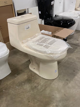 Load image into Gallery viewer, 1-Piece 1.1 GPF/1.6 GPF High Efficiency Dual Flush Elongated All-in-One Toilet in Bone
