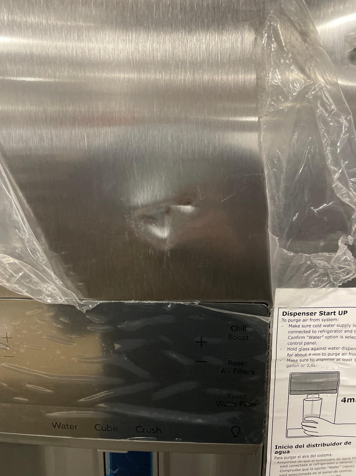 Gallery 36 in. 22.3 cu. ft. Counter Depth Side-by-Side Refrigerator in Smudge-Proof Stainless Steel, ENERGY STAR