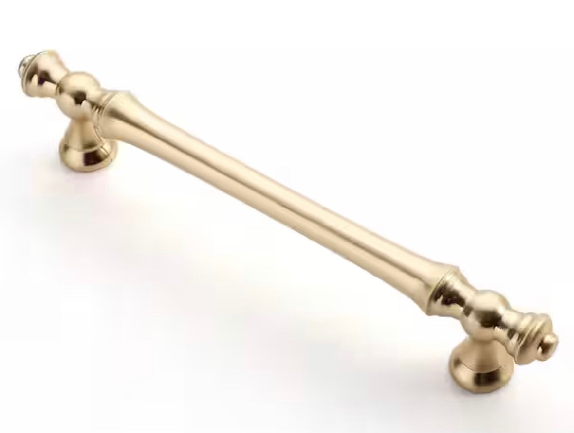 6-Pack 5 in. Brushed Brass Kitchen Cabinet Handles, Cabinet Pulls, Kitchen Cabinet Hardware, Drawer Pulls