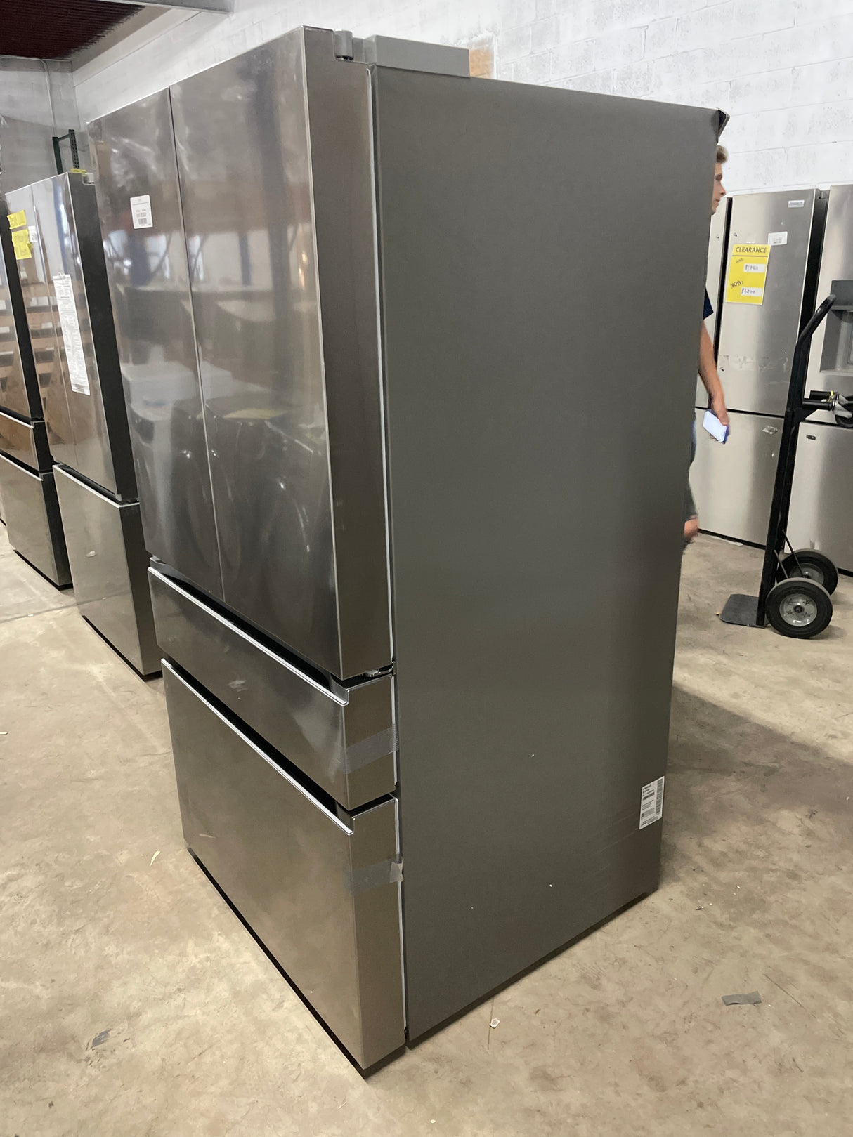 LG 30 cu. ft. Smart Standard-Depth MAX 4-Door French Door Refrigerator with Full-Convert Drawer