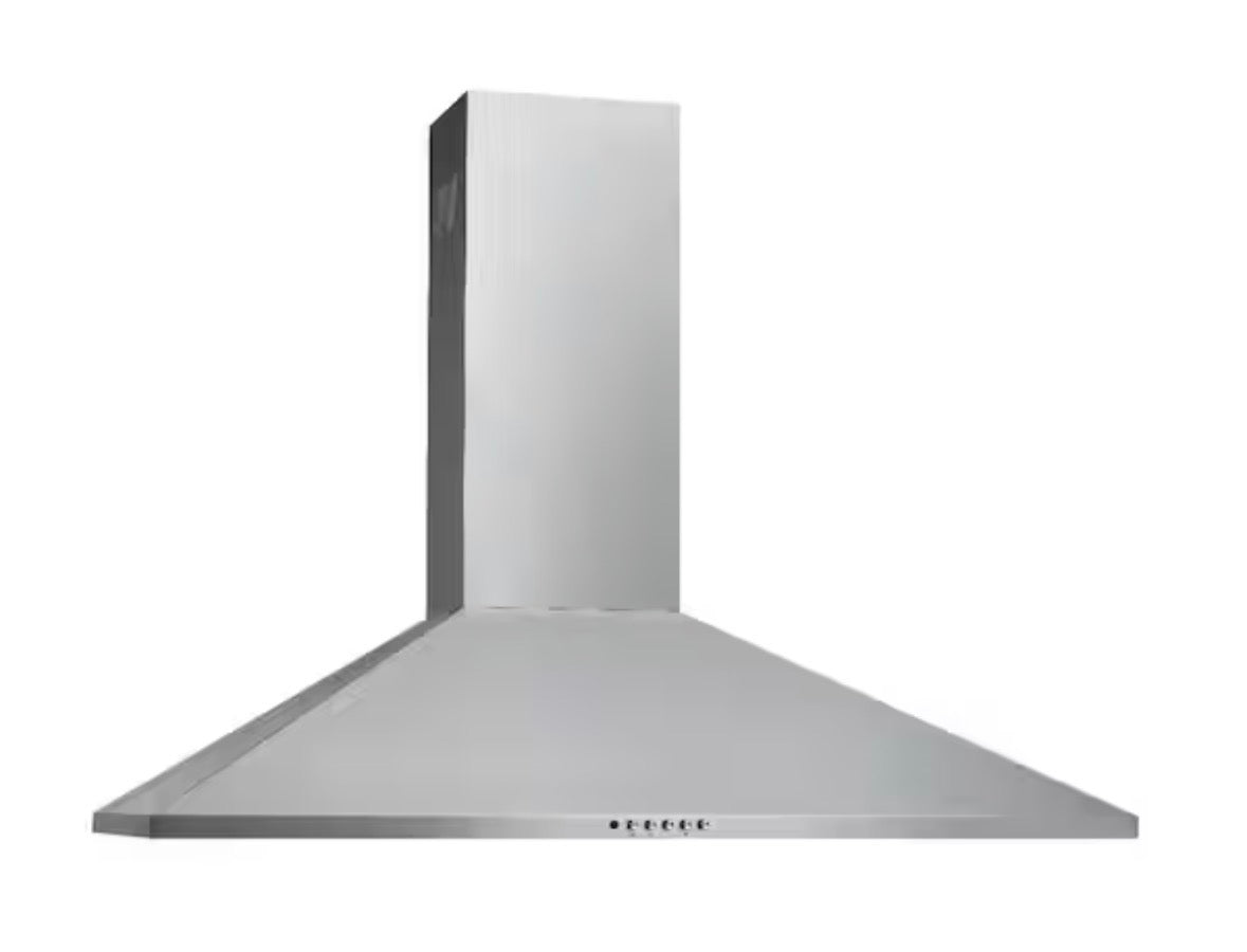30 in. 400 CFM Convertible Wall Mount Chimney Range Hood in Stainless Steel with Aluminum Filter